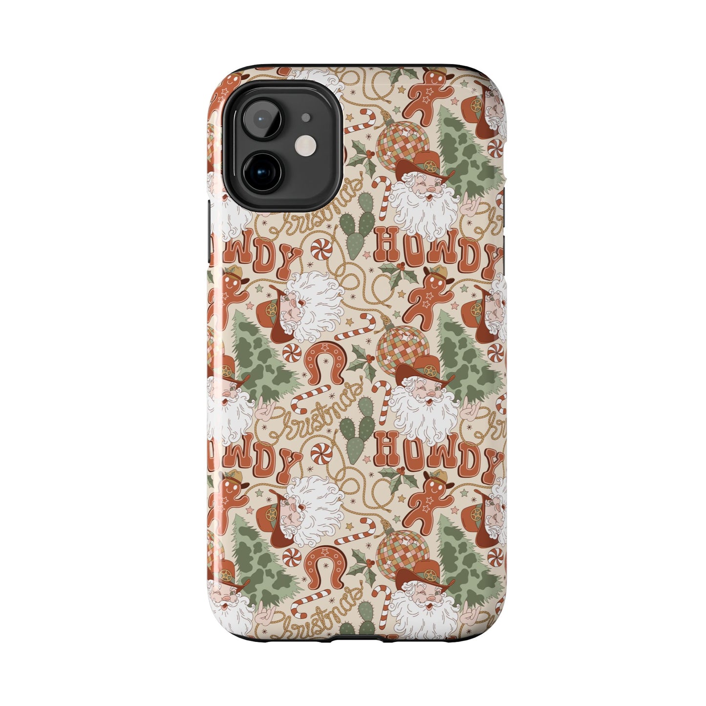 Howdy Christmas -  Tough Phone Cases