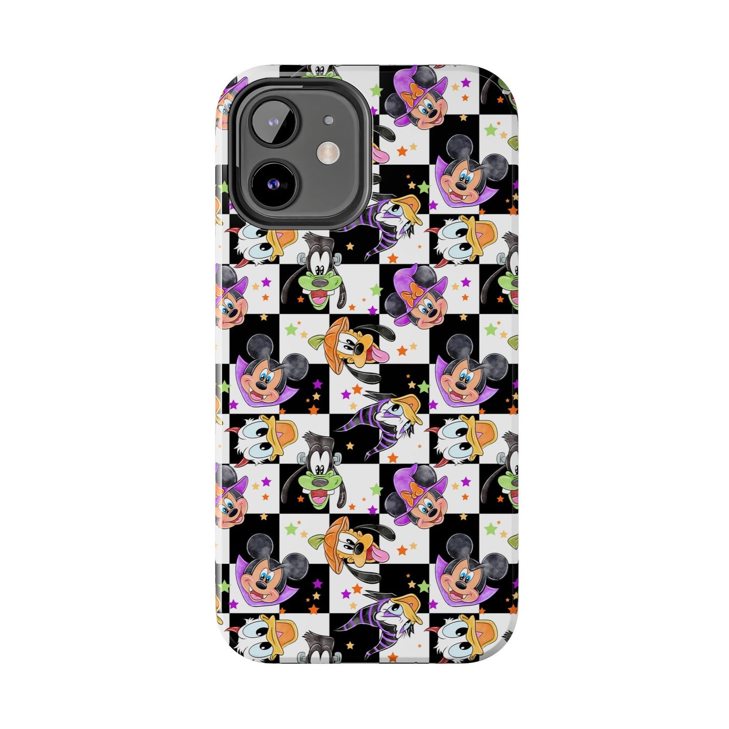 Checkered Halloween Pals  - Tough Phone Cases