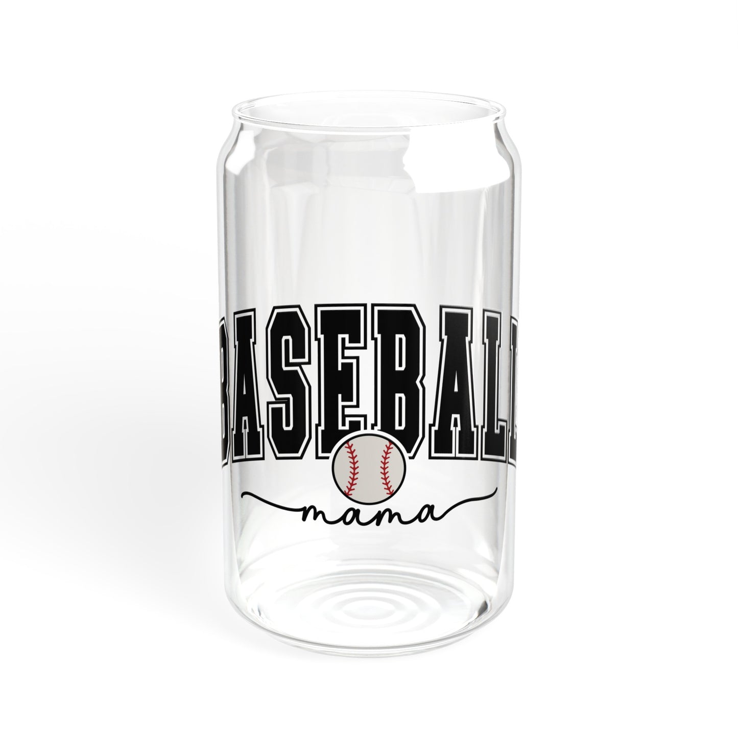 Baseball Mama - Sipper Glass, 16oz