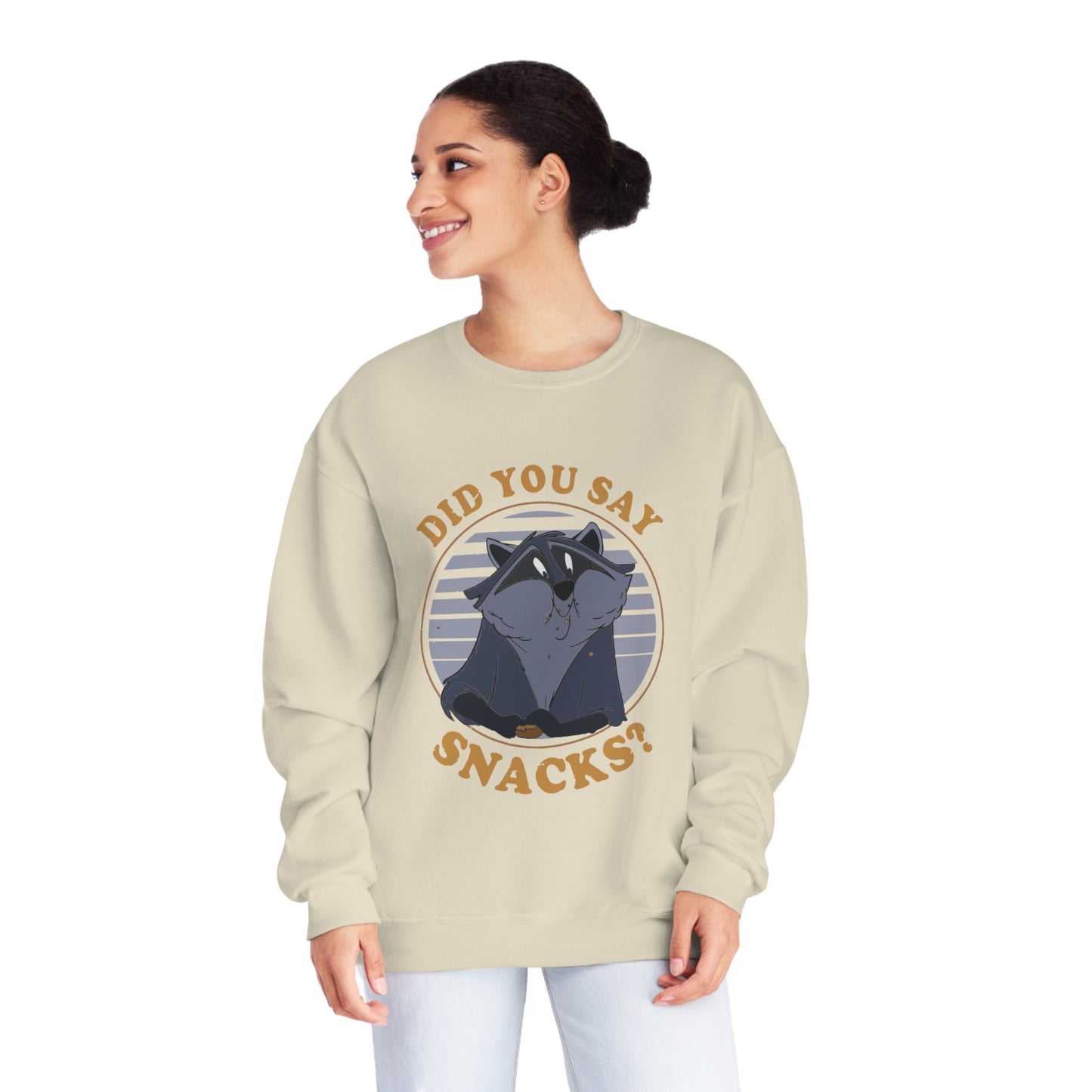 Did You Say Snacks? - Unisex NuBlend® Crewneck Sweatshirt