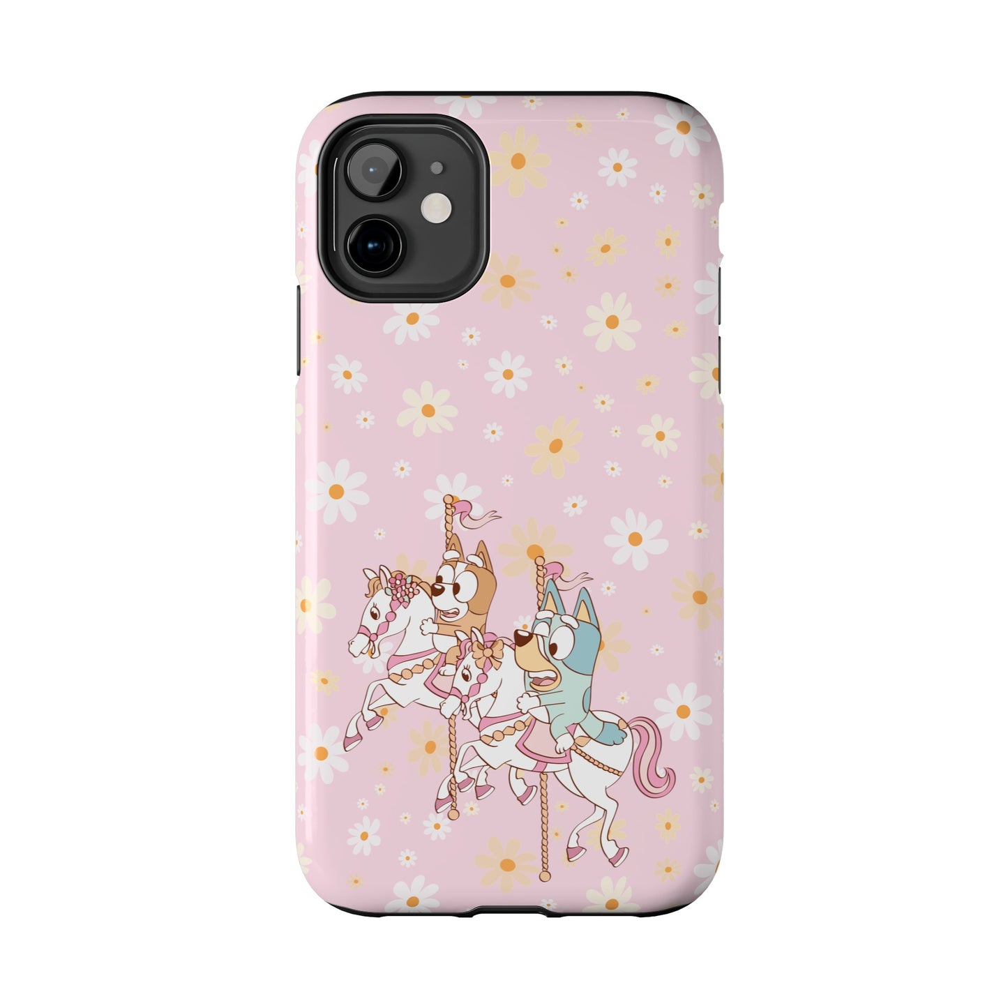 Carousel Pups  - Tough Phone Cases