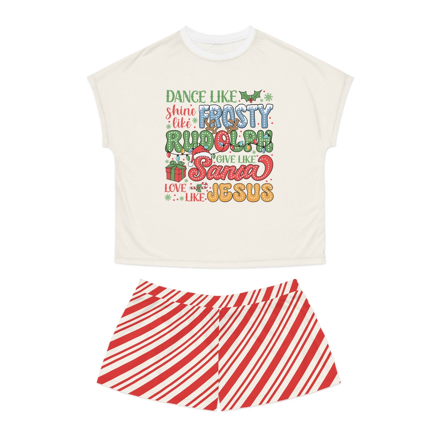 Dance Like Frosty - Women's Short Pajama Set