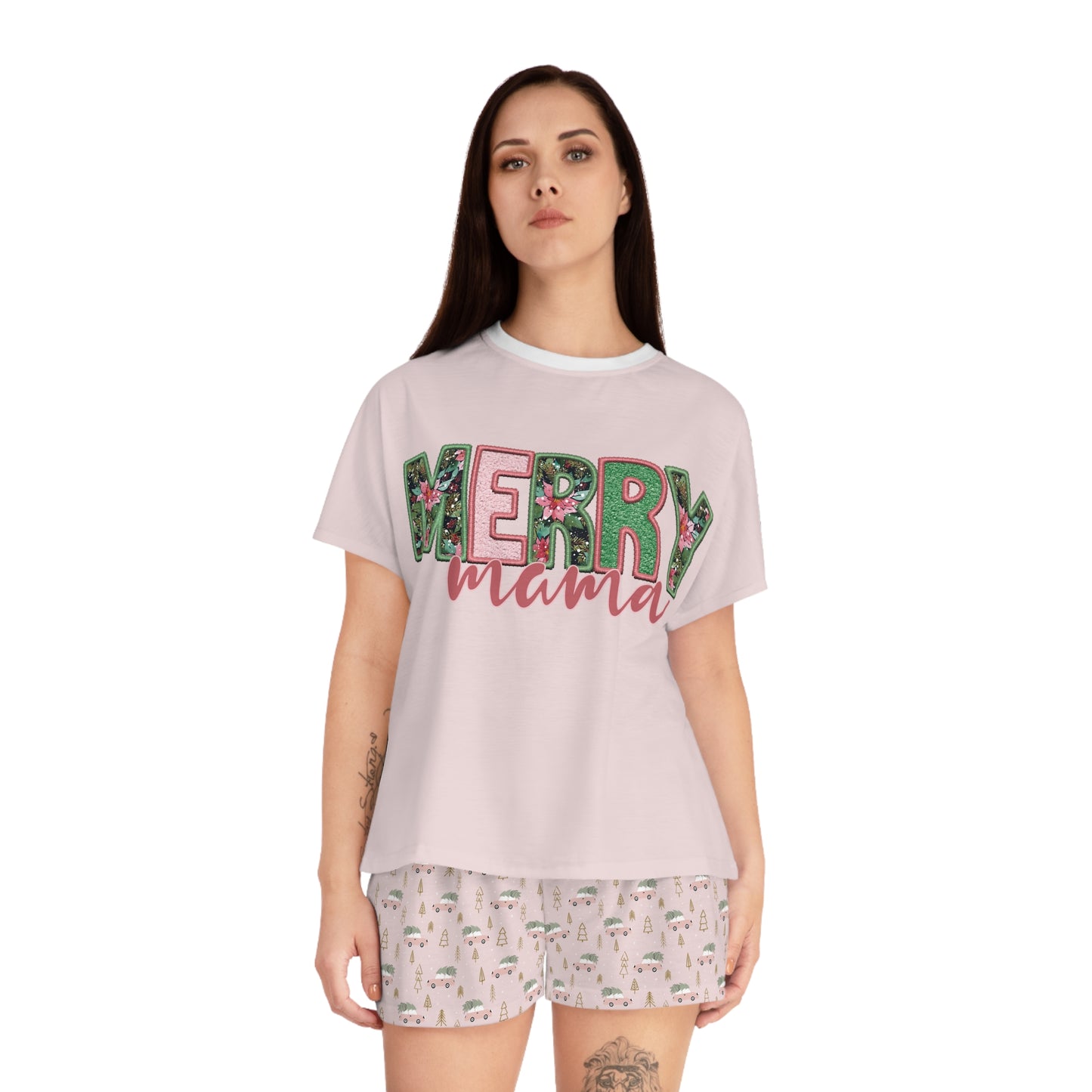 Merry Mama - Women's Short Pajama Set