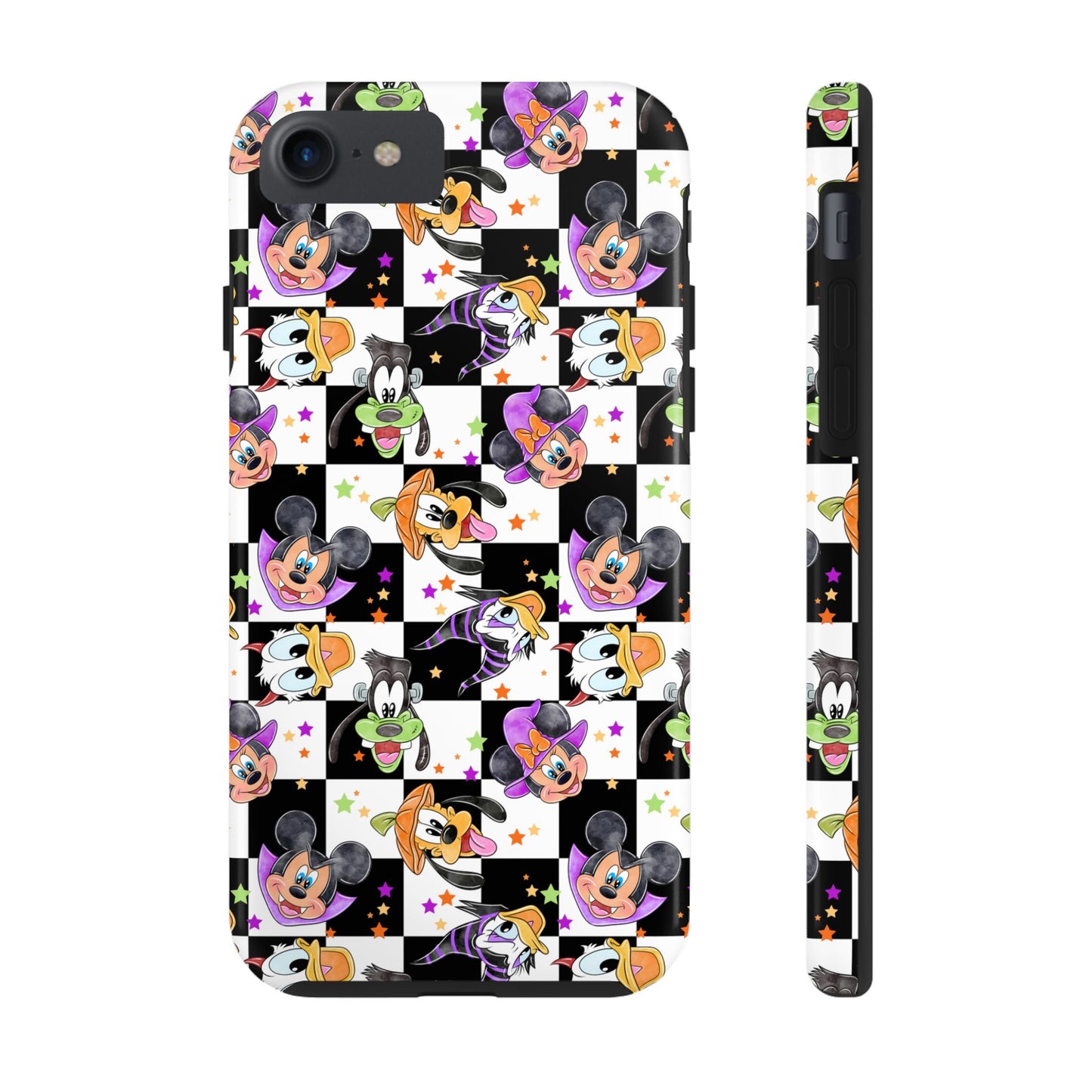 Checkered Halloween Pals  - Tough Phone Cases