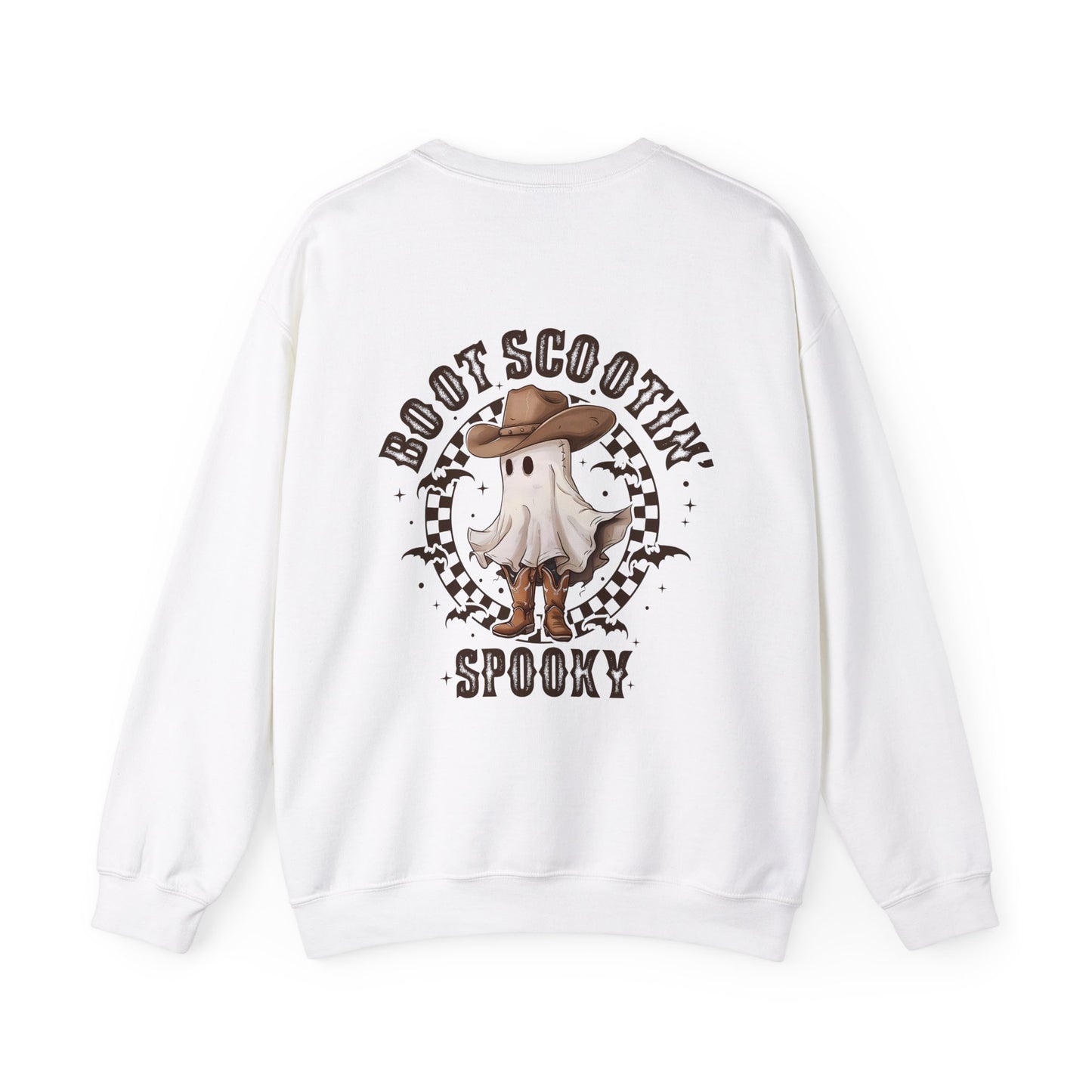 Boot Scootin' Spooky  - Unisex Heavy Blend™ Crewneck Sweatshirt