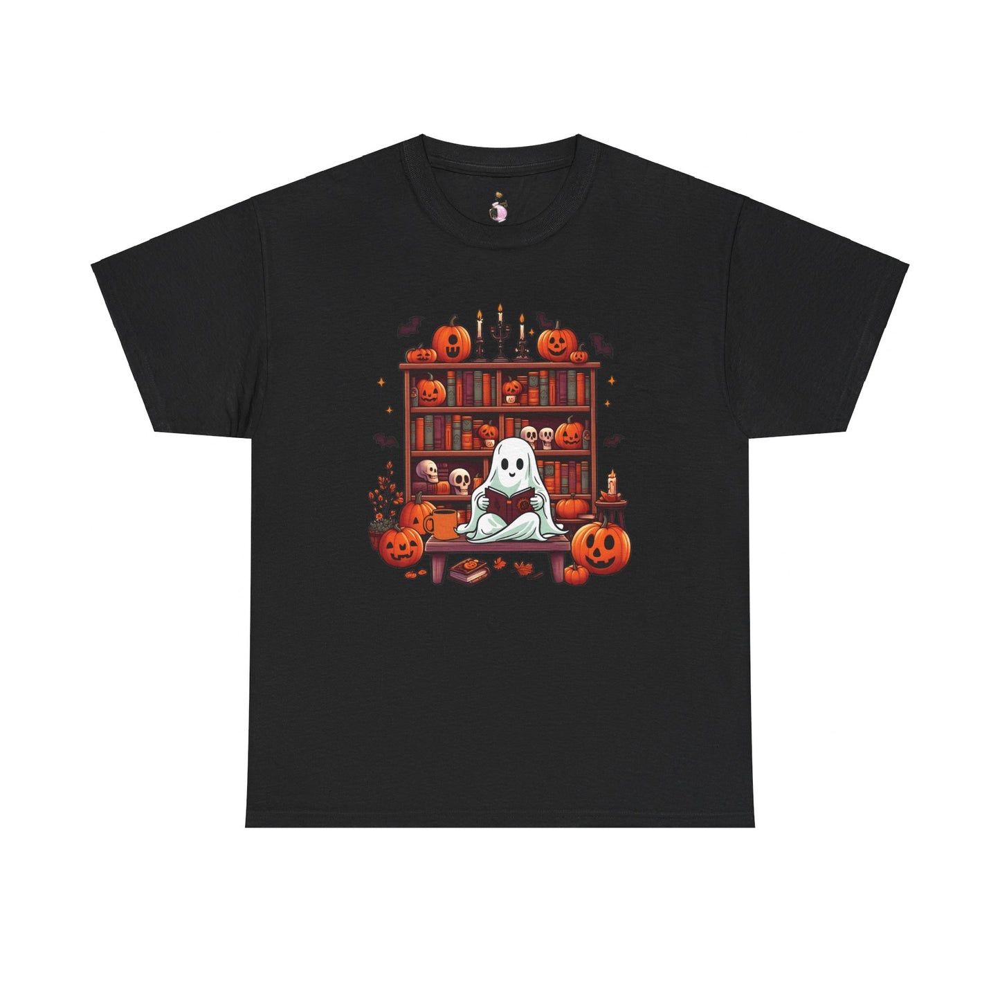 Boo-kworm Ghost Tee - Halloween Shirt