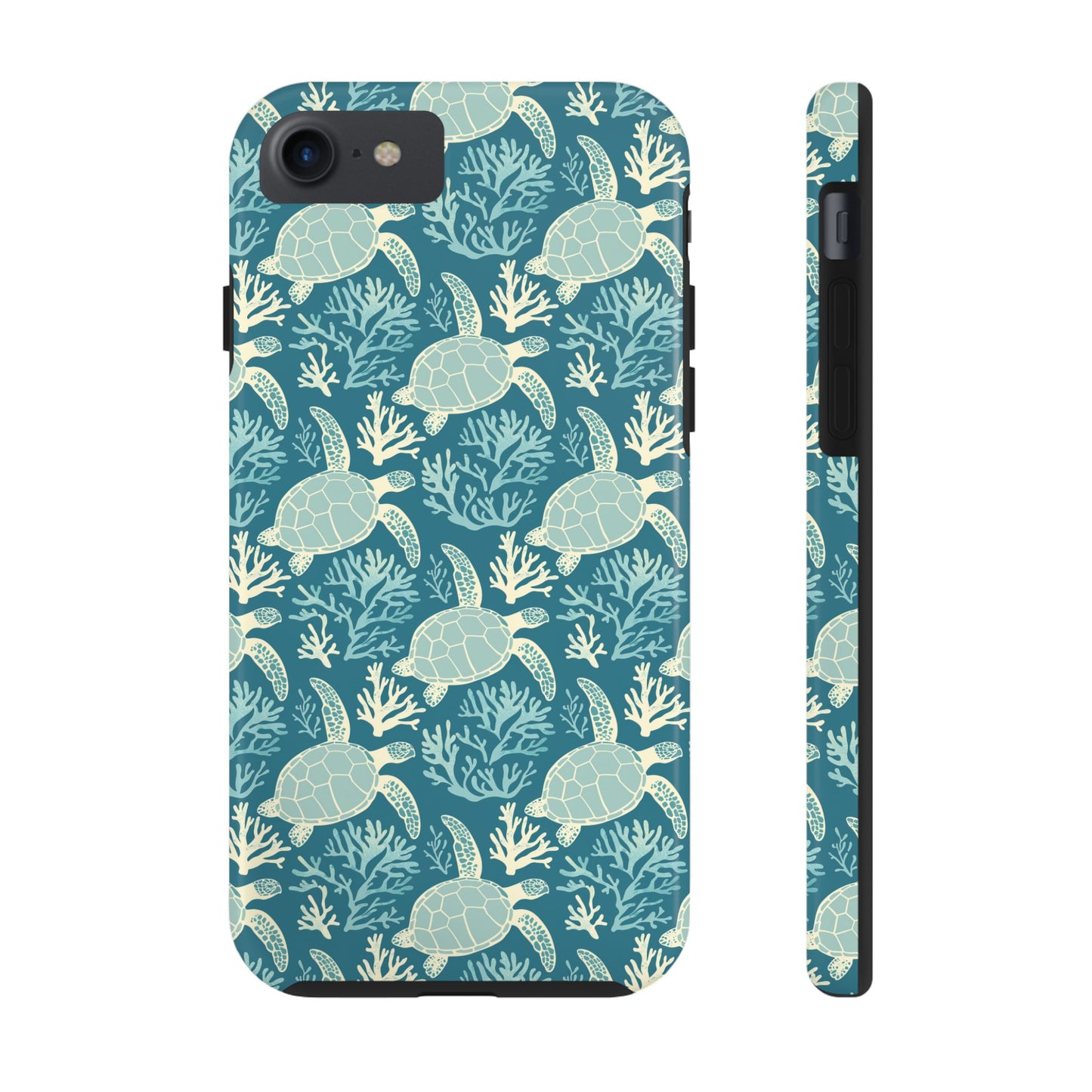 Blue Sea Turtle  - Tough Phone Cases