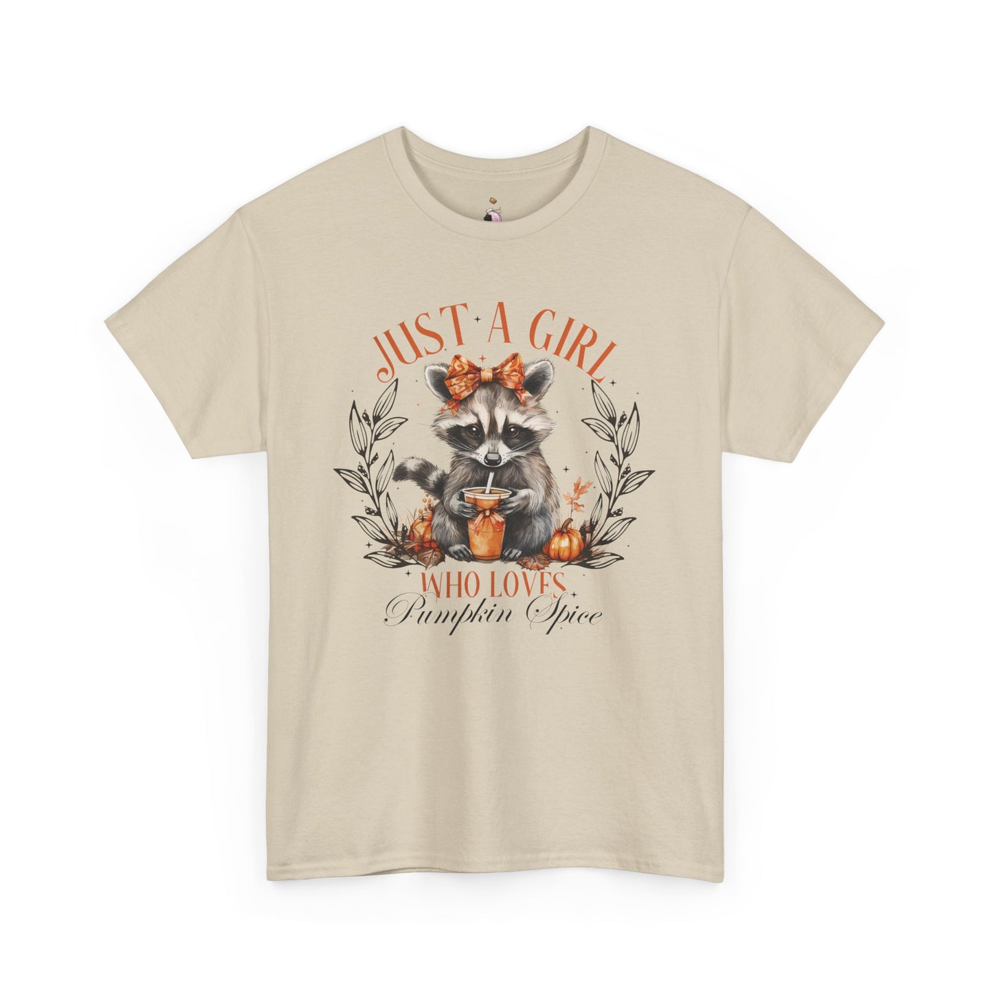 Just A Girl Who Loves Pumpkin Spice - Unisex Heavy Cotton Tee