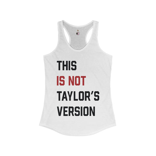 This Is Not TV -  Women's Ideal Racerback Tank