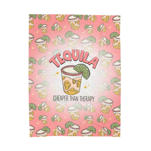 Tequila - Velveteen Plush Blanket