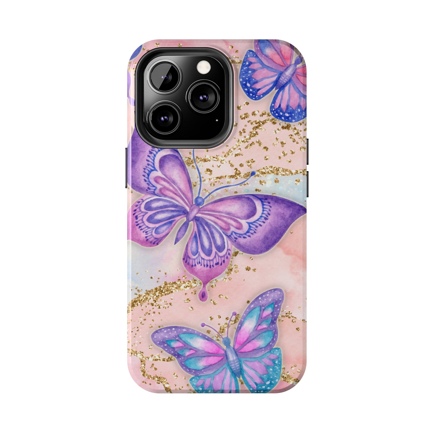 Marble Butterfly - Tough Phone Cases