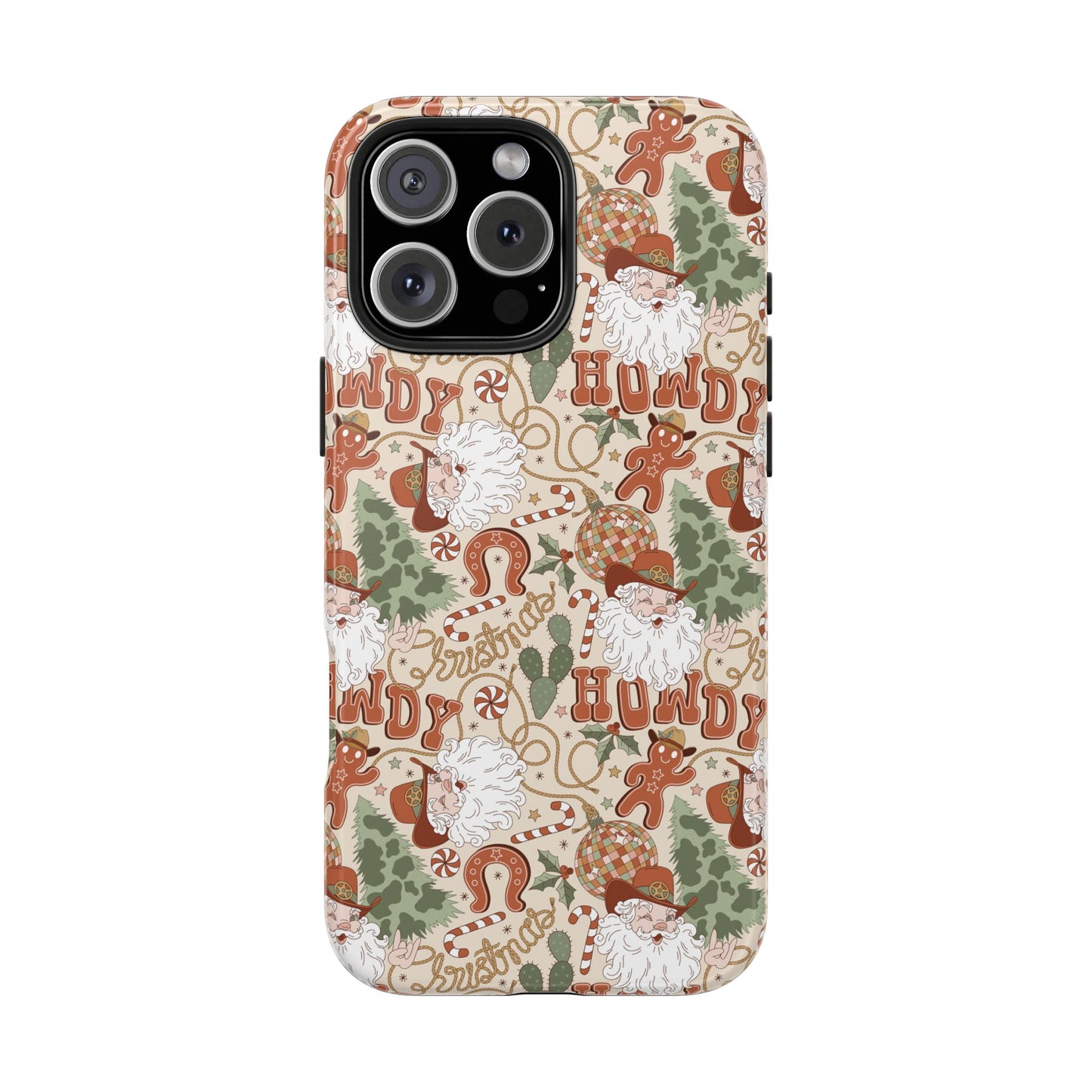 Howdy Christmas -  Tough Phone Cases