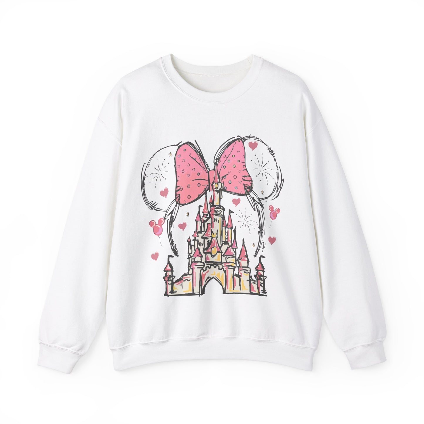 Pink Castle -  Unisex Heavy Blend™ Crewneck Sweatshirt