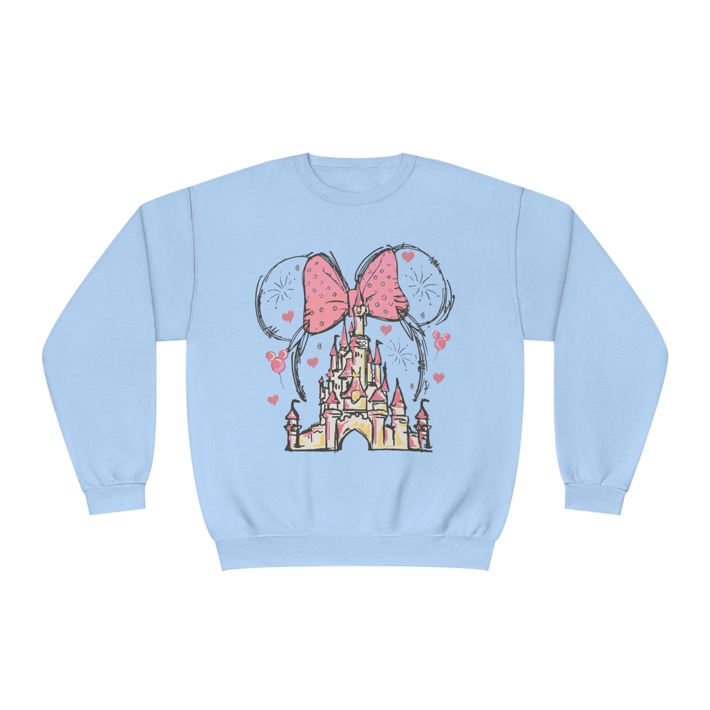 Pink Castle - Unisex NuBlend® Crewneck Sweatshirt