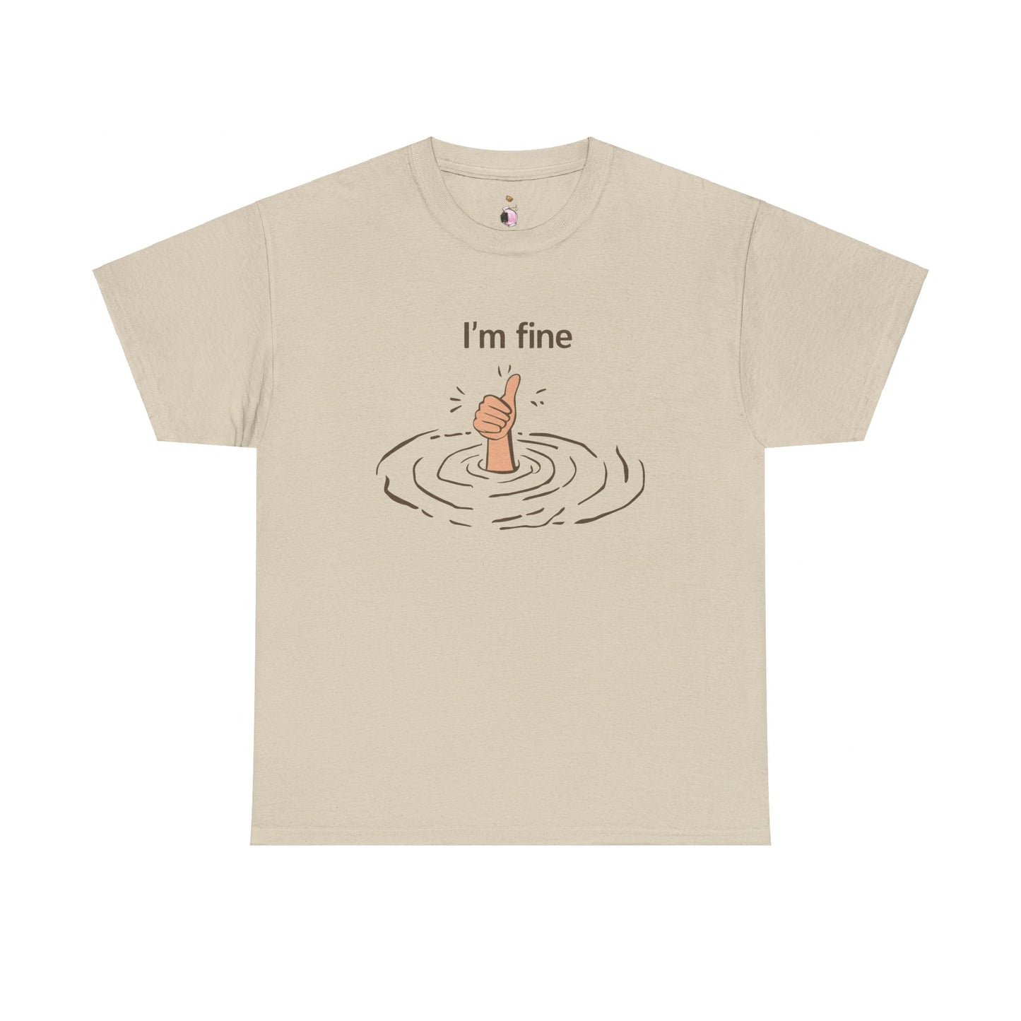 I'm Fine - Unisex Heavy Cotton Tee