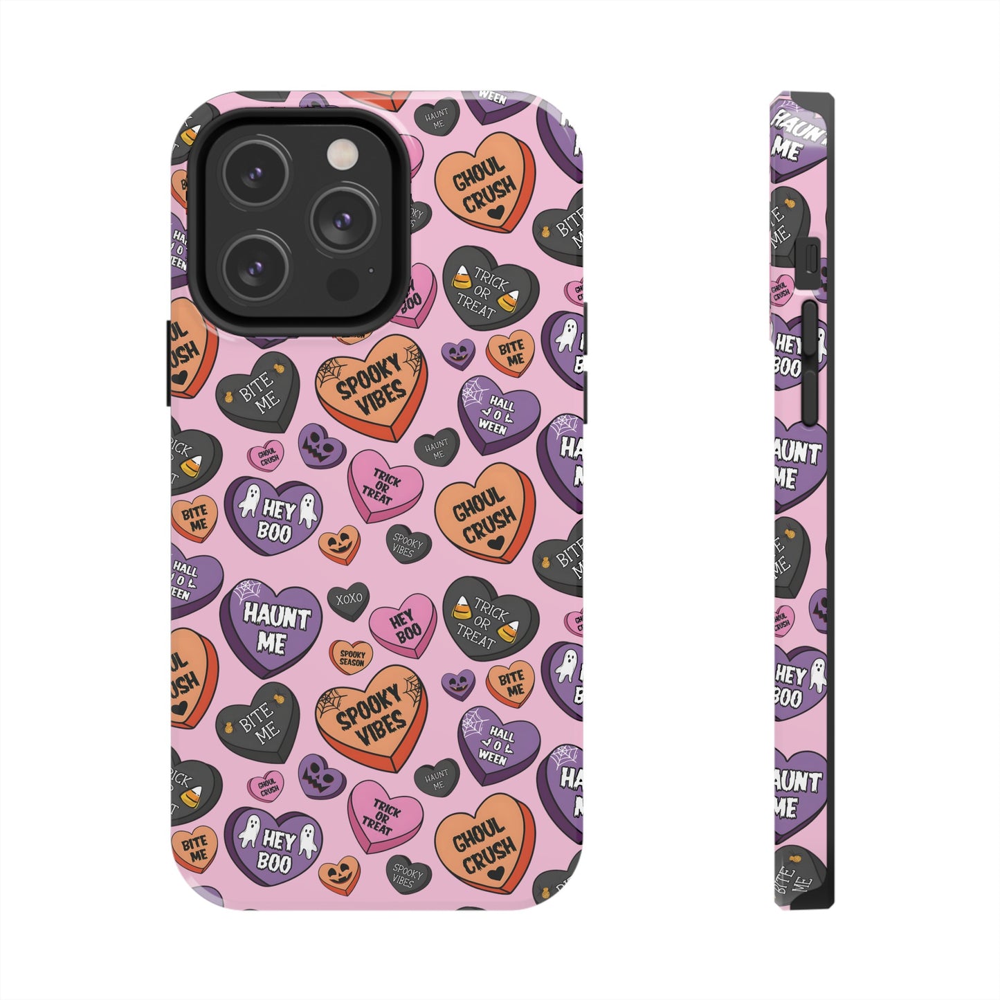 Spooky Hearts  - Tough Phone Cases