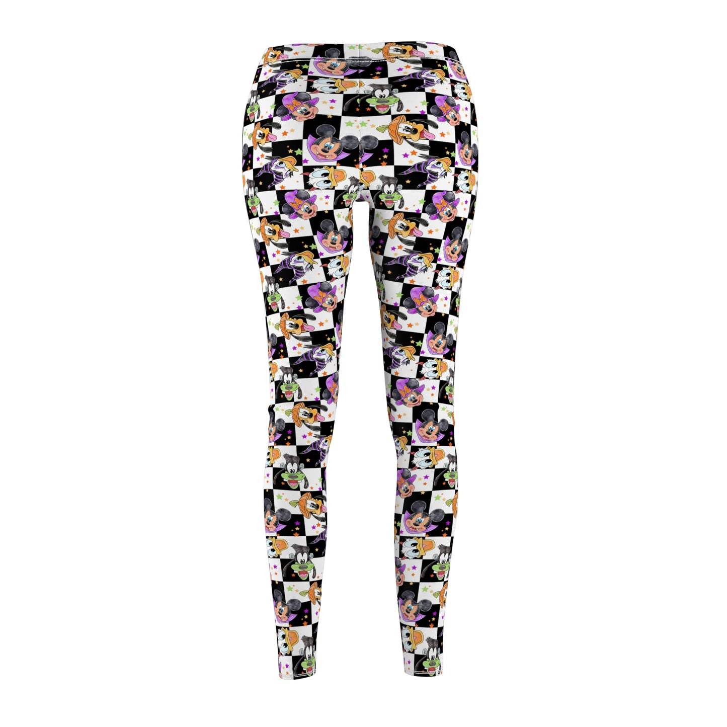 Checkered Halloween Pals - Women's Leggings