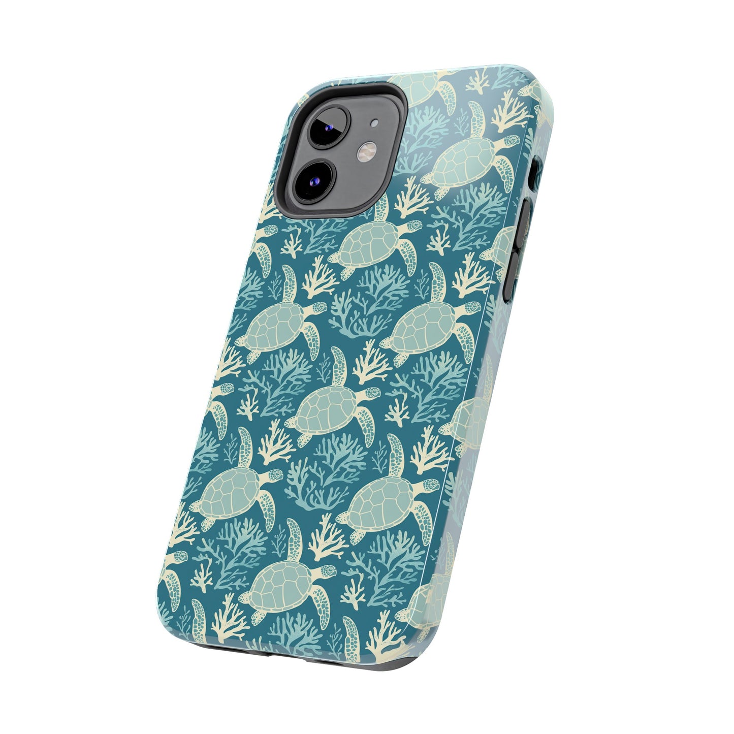 Blue Sea Turtle  - Tough Phone Cases