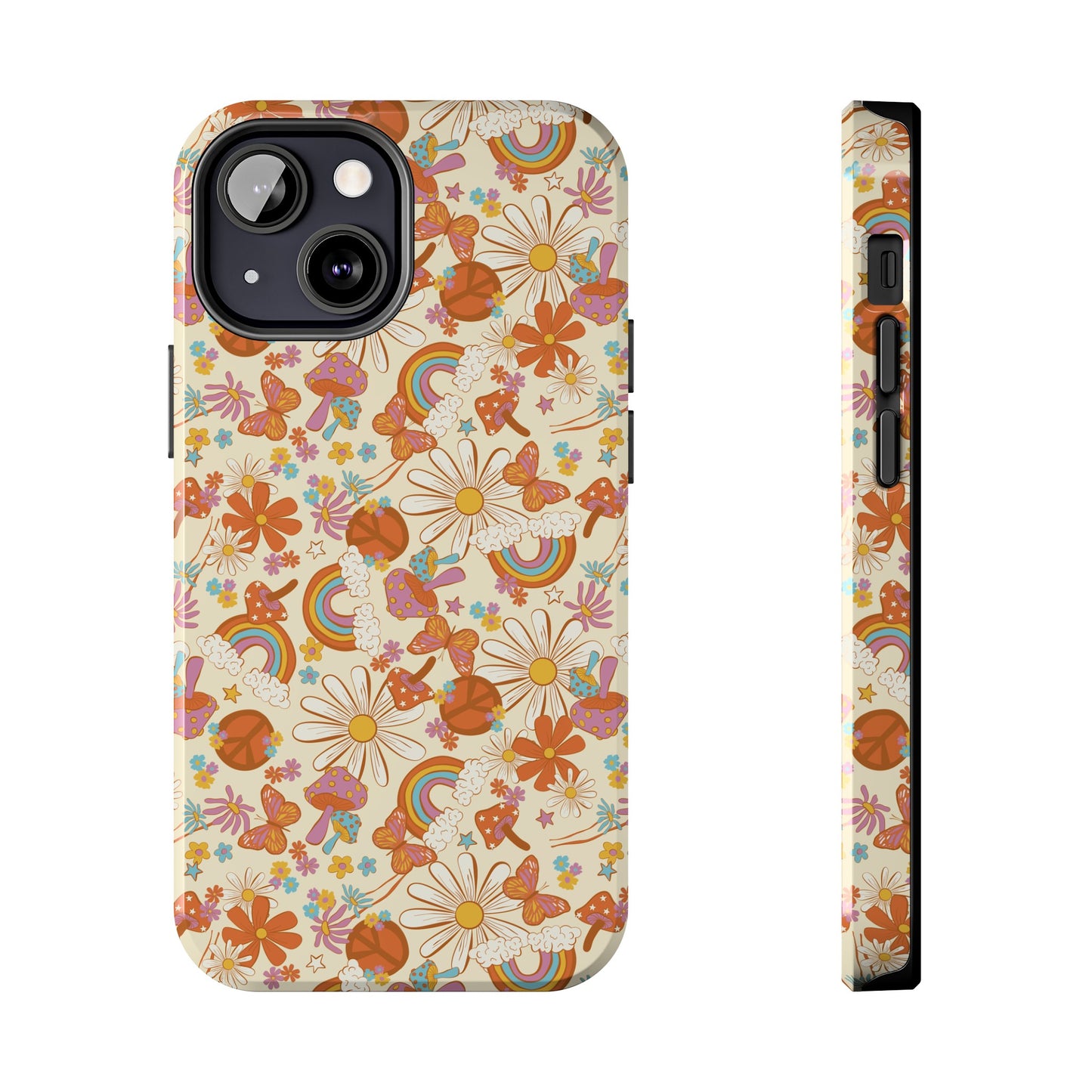 Hippie Floral - Tough Phone Cases