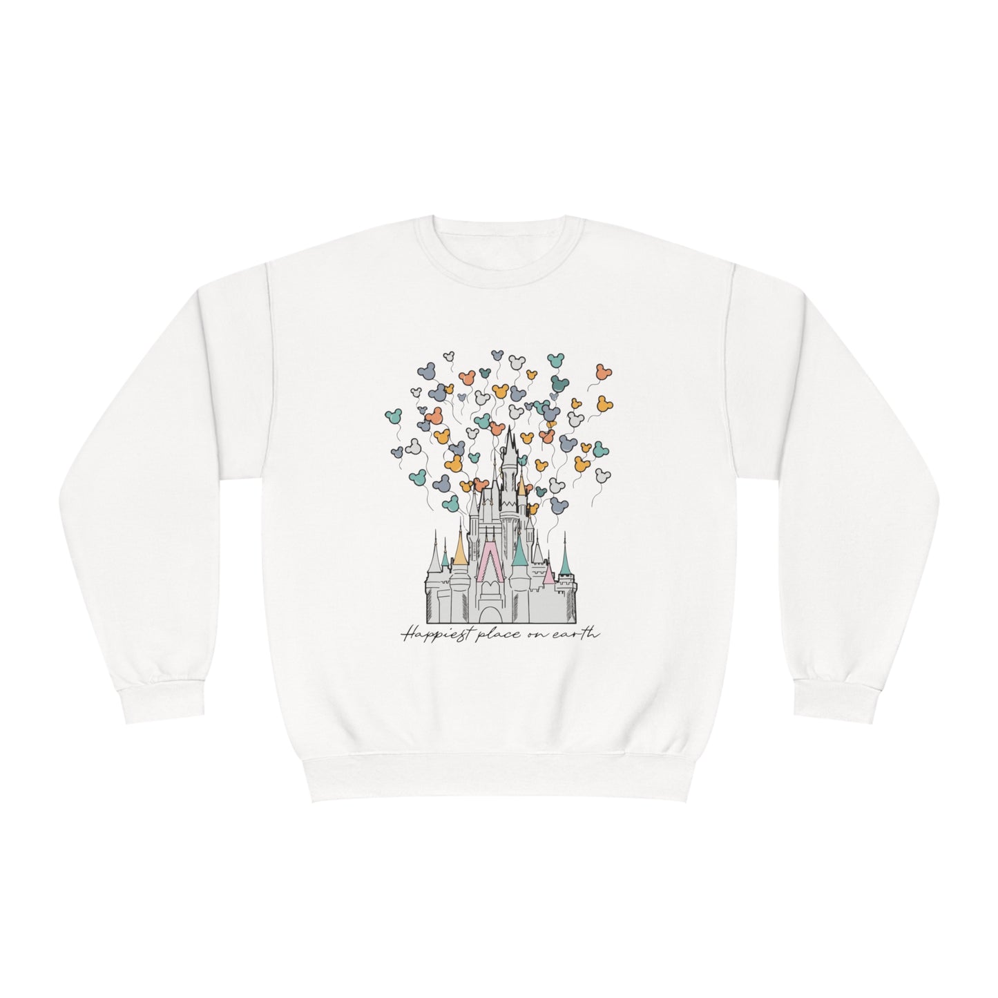 Happiest Place - Unisex NuBlend® Crewneck Sweatshirt