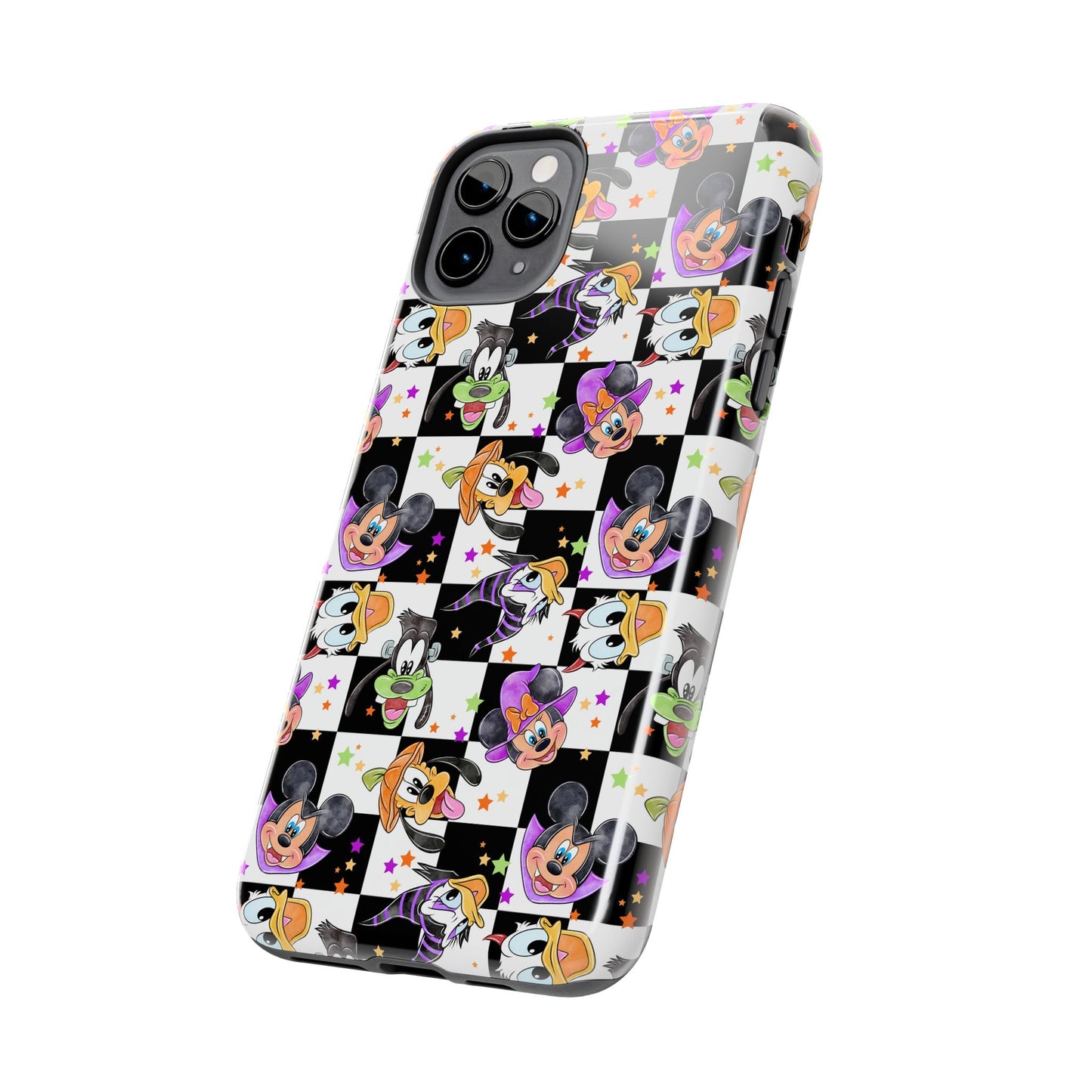 Checkered Halloween Pals  - Tough Phone Cases