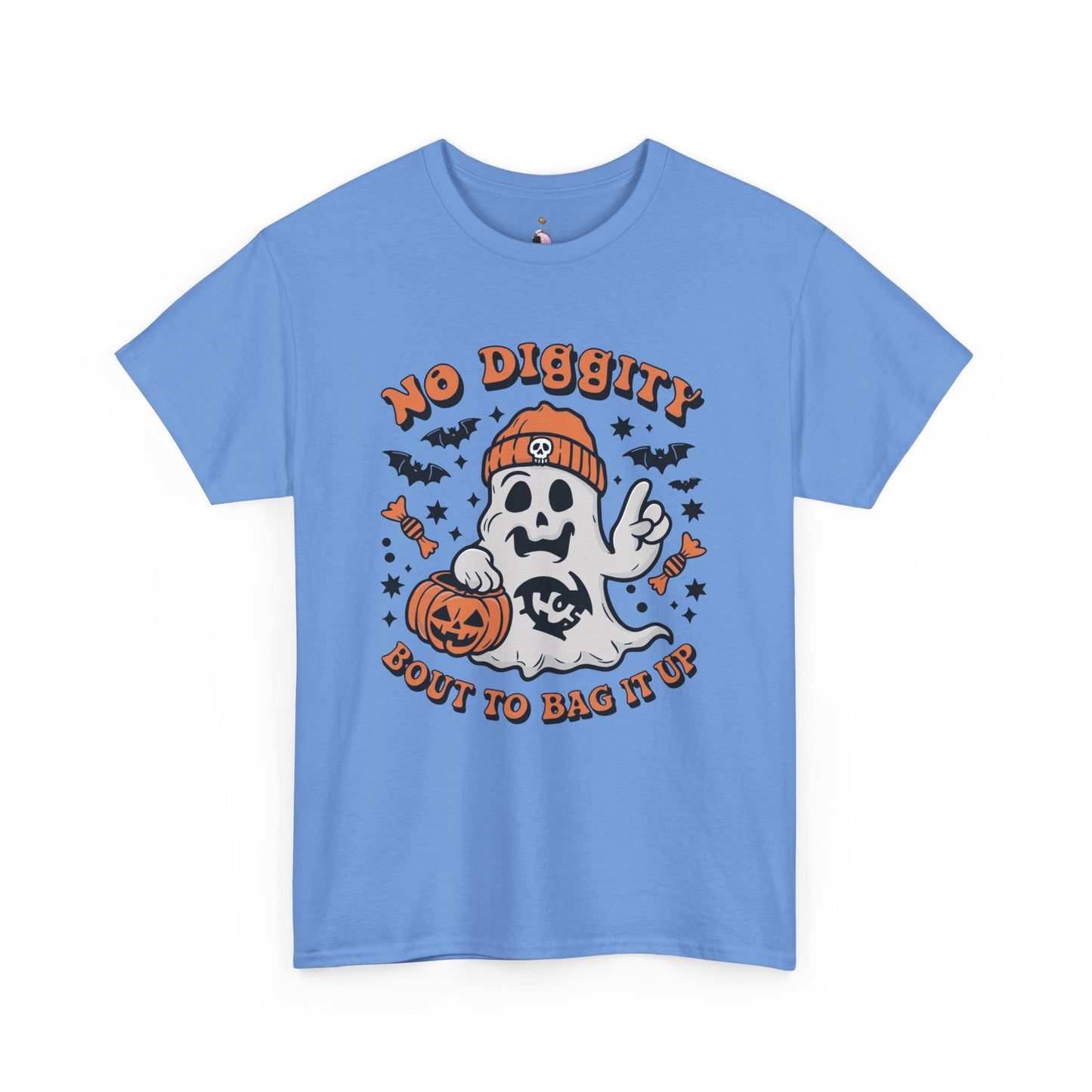 No Diggity Ghost -  Unisex Heavy Cotton Tee