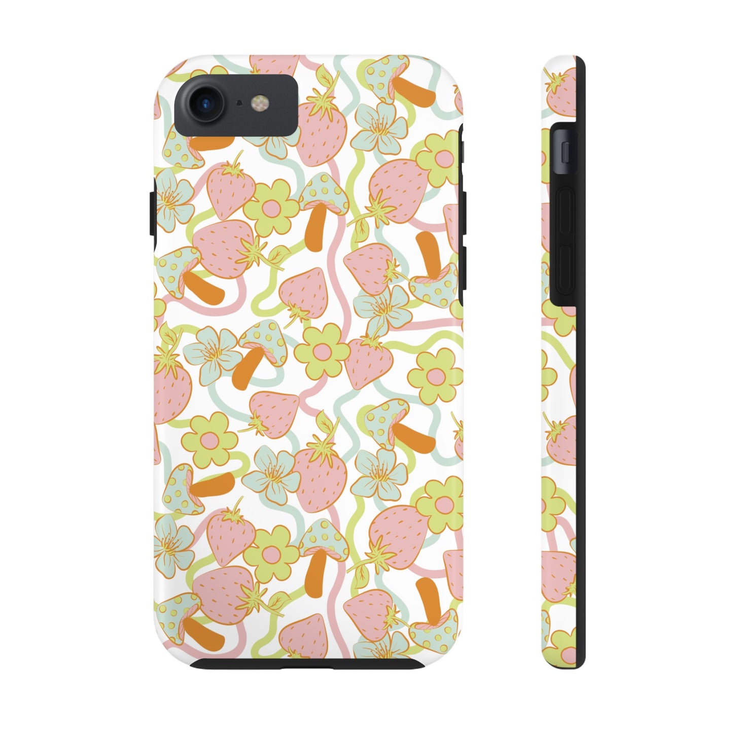 Strawberry Shrooms - Tough Phone Cases