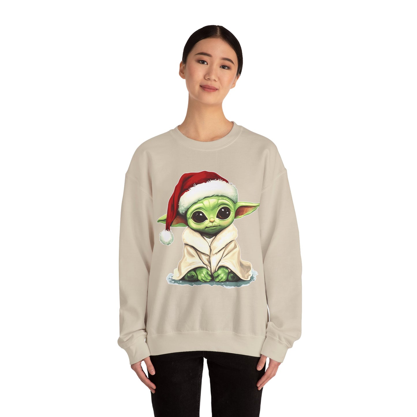 Baby Green Alien Christmas Sweatshirt