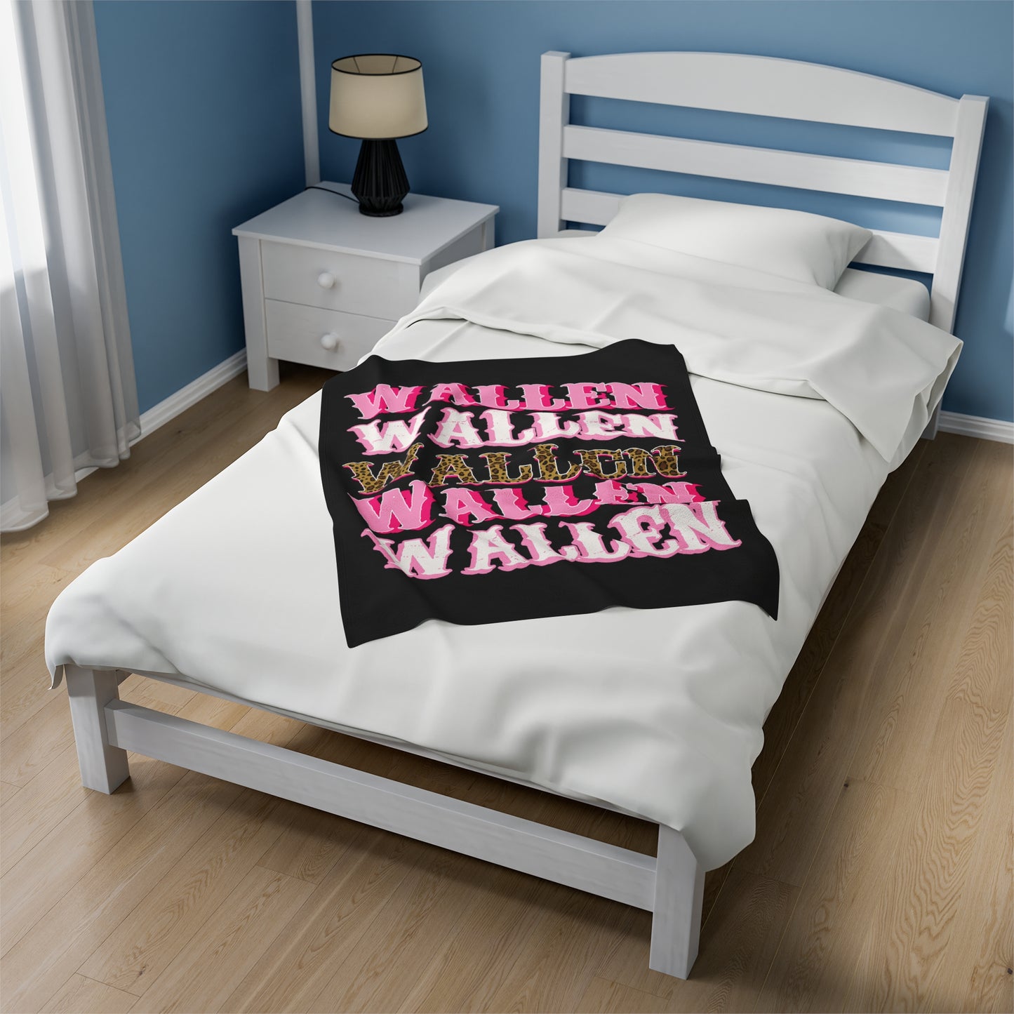 Pink Wallen -  Plush Blanket