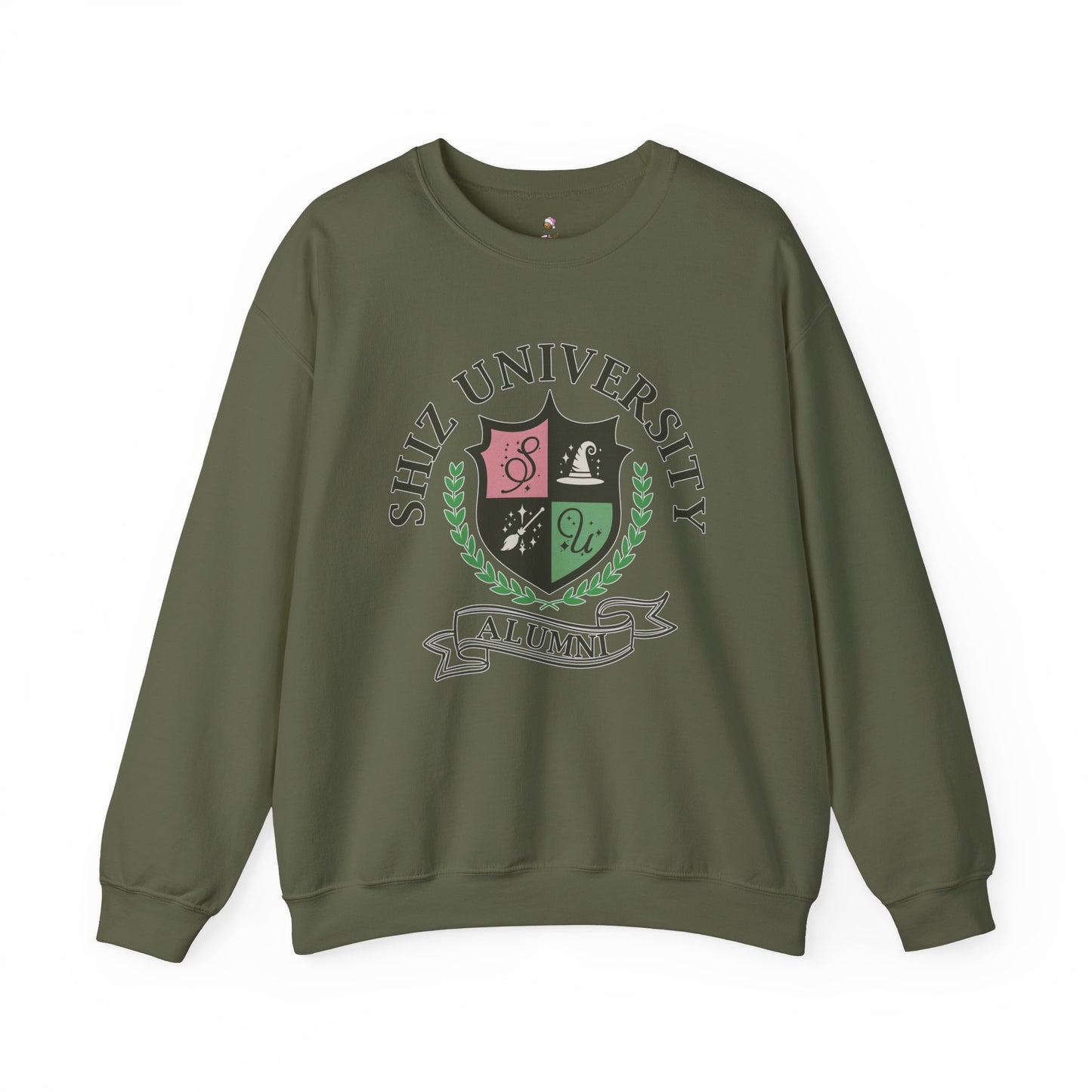 Shiz University - Wicked  - Dark Crewneck Sweatshirt