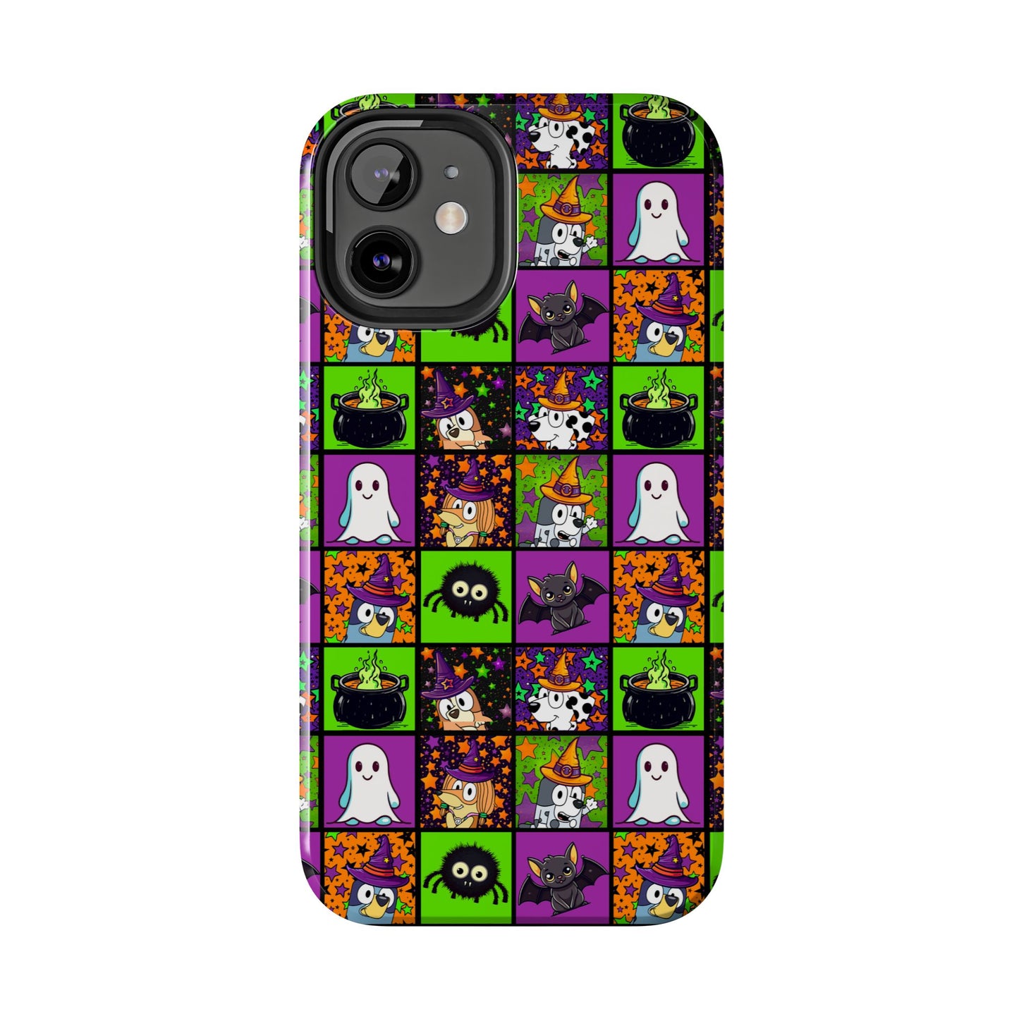 Blue Pup Halloween -  Tough Phone Cases