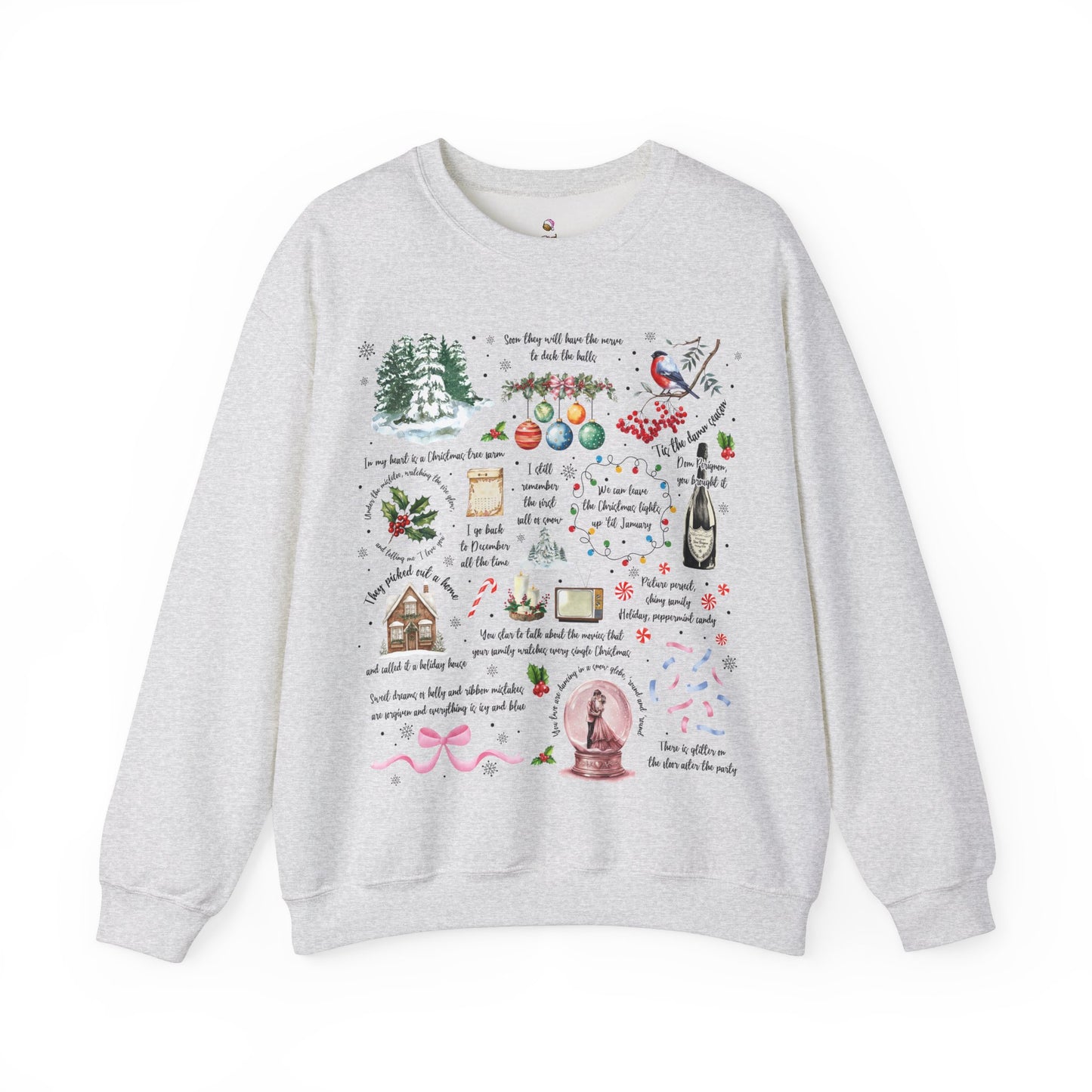 Christmas Taylor - Crewneck Christmas Sweatshirt