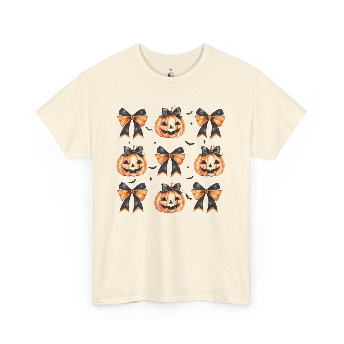 Pretty Little Jack-O-Lanterns -  Unisex Heavy Cotton Tee