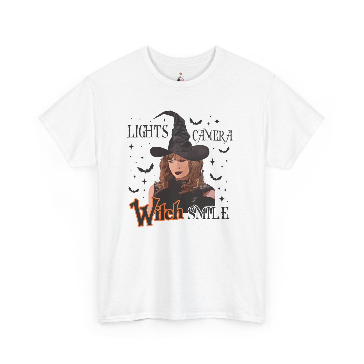 Lights, Camera, Witch, Smile - Swiftie - Halloween Tee - Shirt