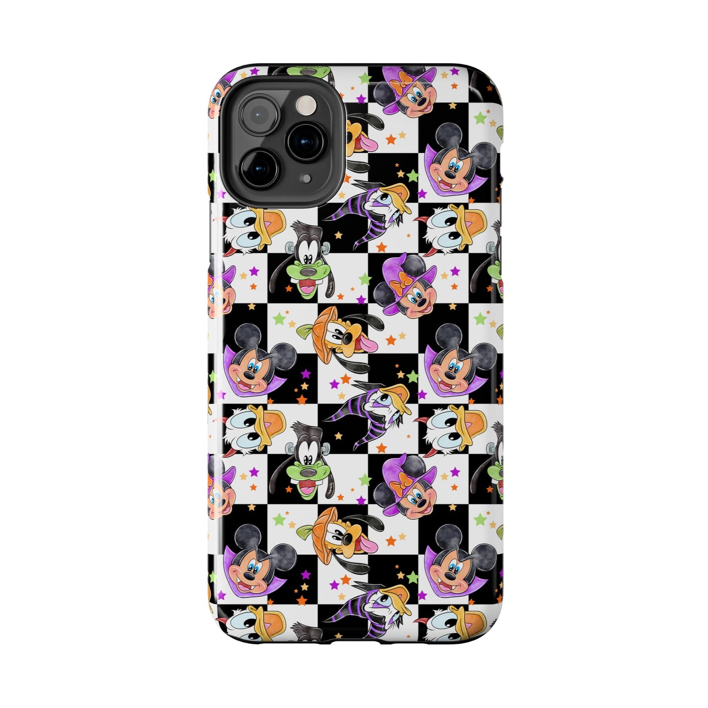 Checkered Halloween Pals  - Tough Phone Cases