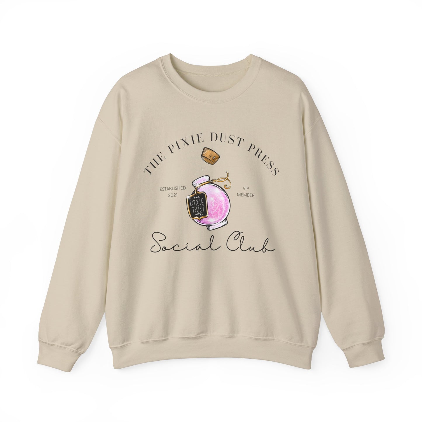 The Pixie Dust Press Social Club  -  Unisex Heavy Blend™ Crewneck Sweatshirt