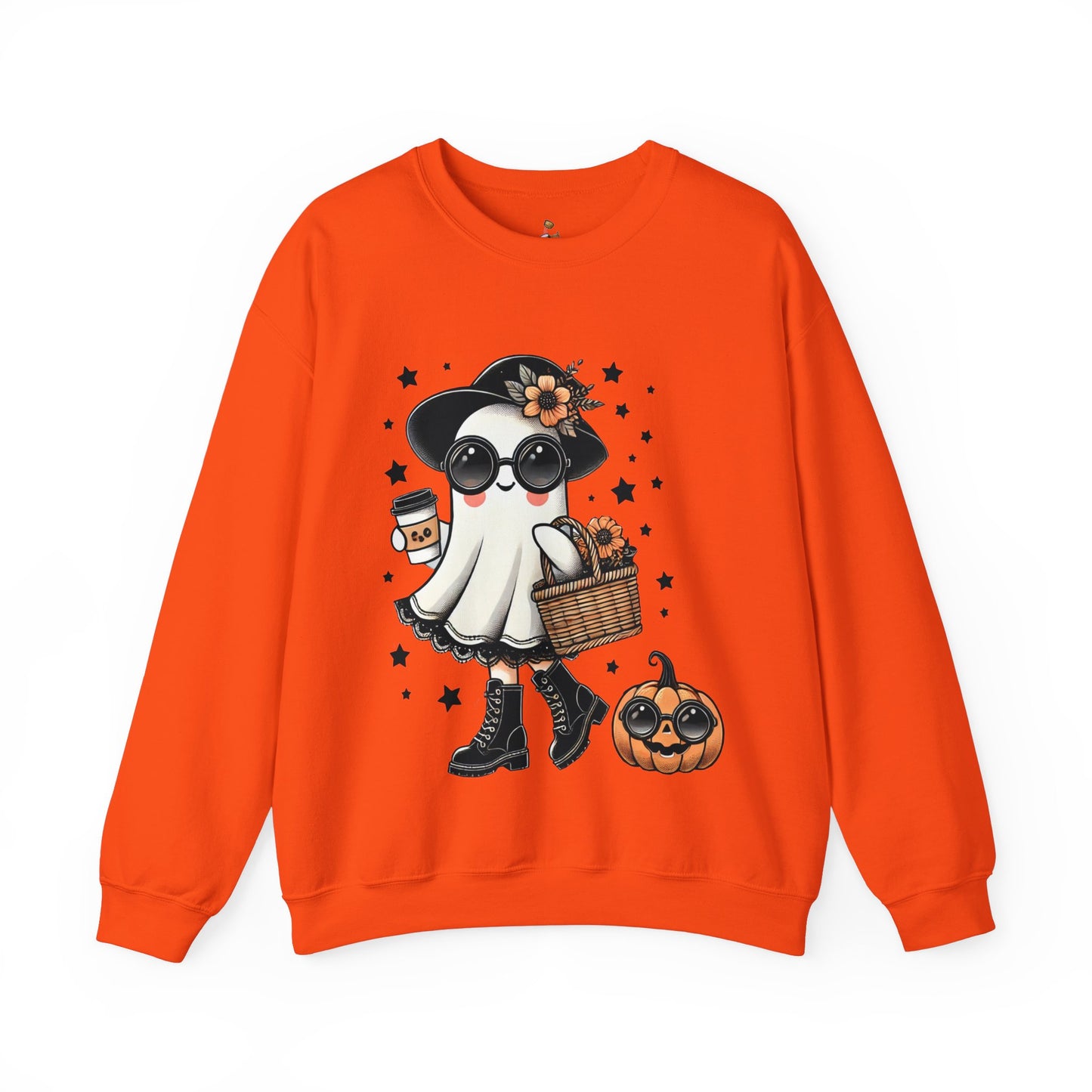 Boo-Jee Girly Ghost - Halloween Sweatshirt