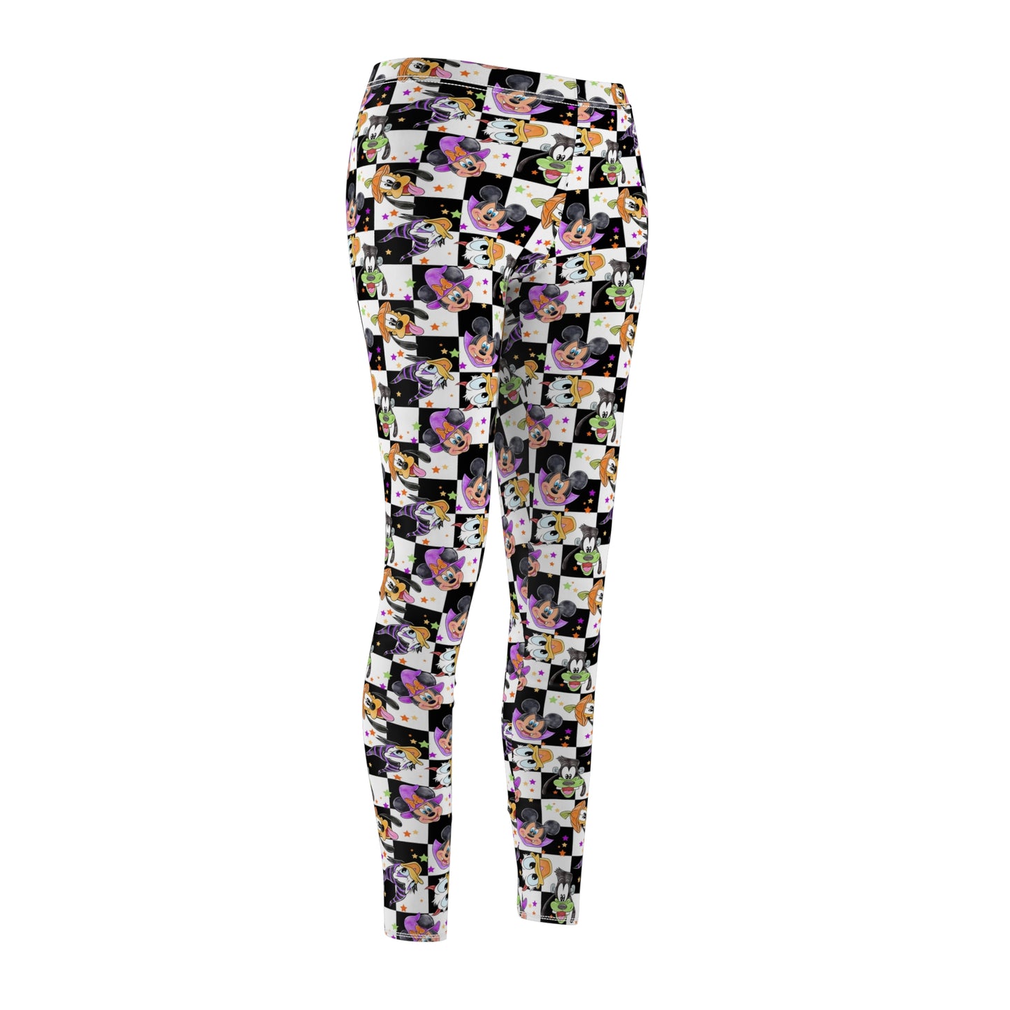 Checkered Halloween Pals - Women's Leggings