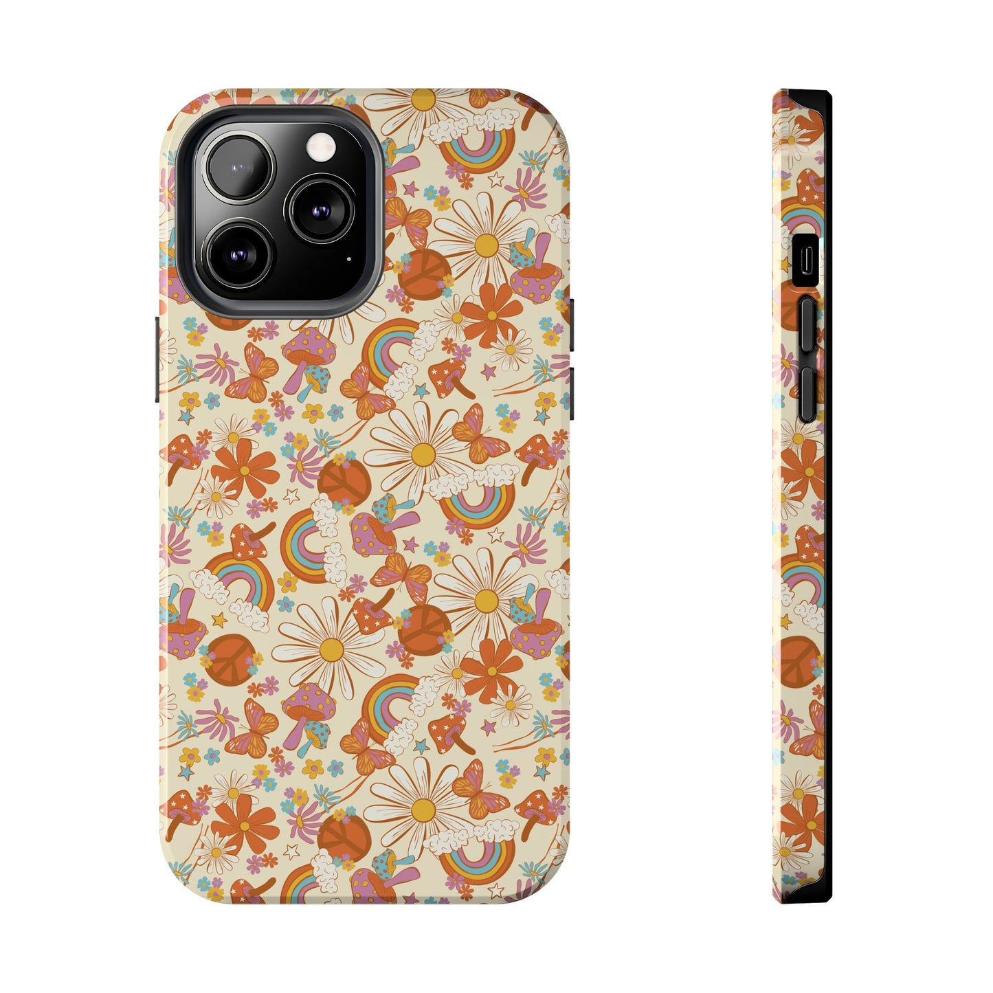 Hippie Floral - Tough Phone Cases