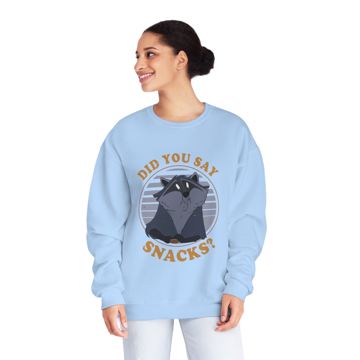 Did You Say Snacks? - Unisex NuBlend® Crewneck Sweatshirt