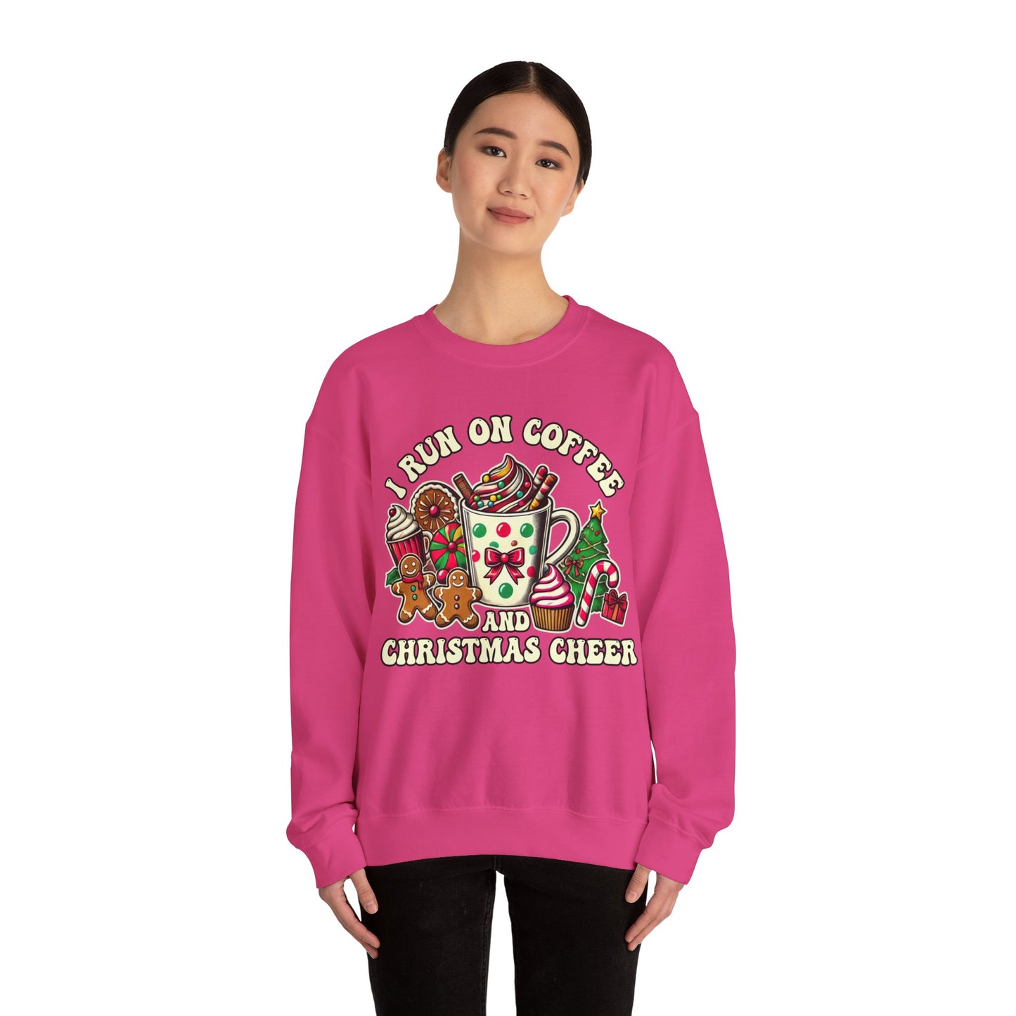 Coffee And Christmas Cheer Christmas Sweatshirt