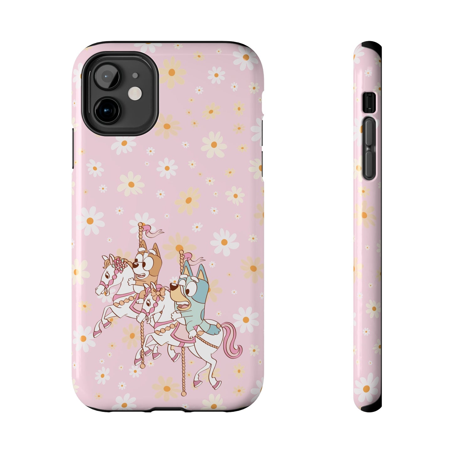 Carousel Pups  - Tough Phone Cases