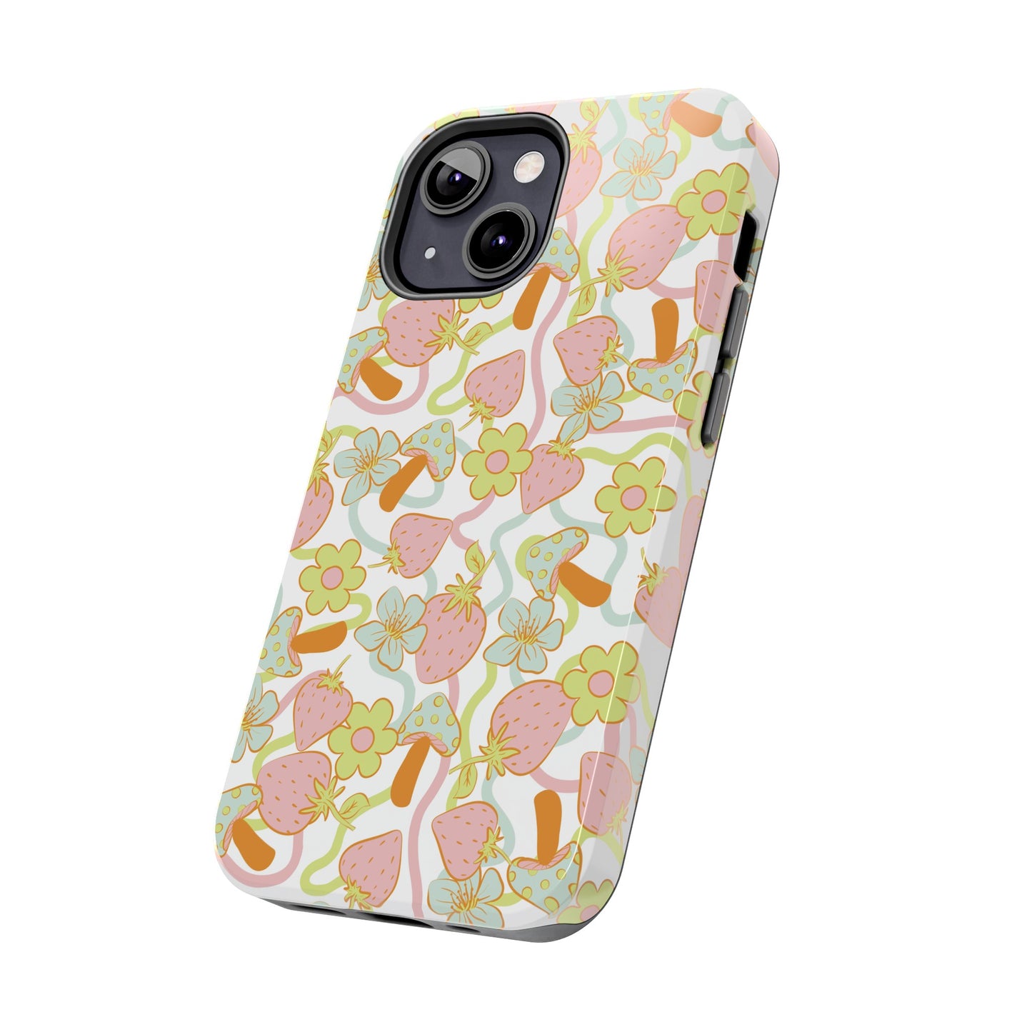 Strawberry Shrooms - Tough Phone Cases