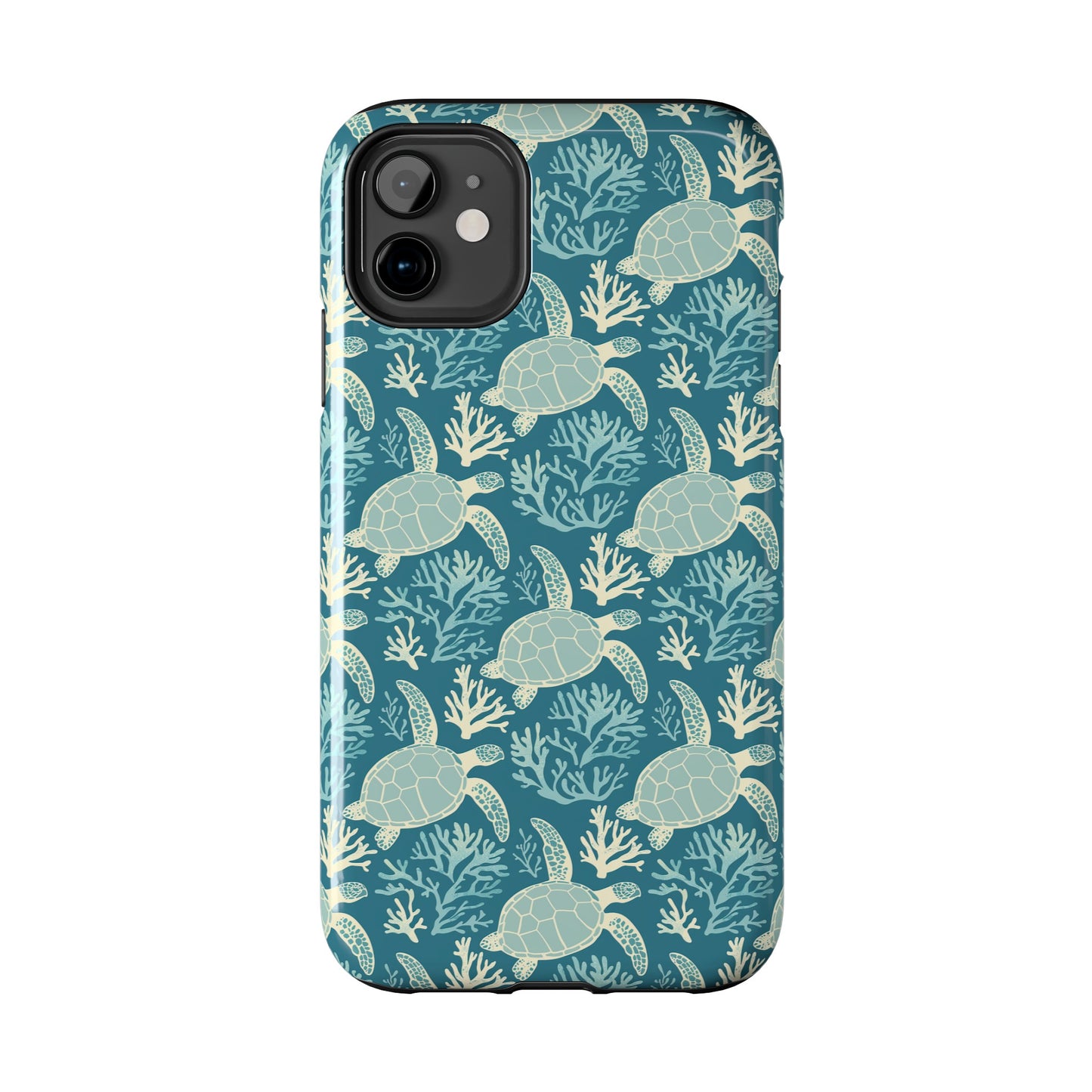 Blue Sea Turtle  - Tough Phone Cases