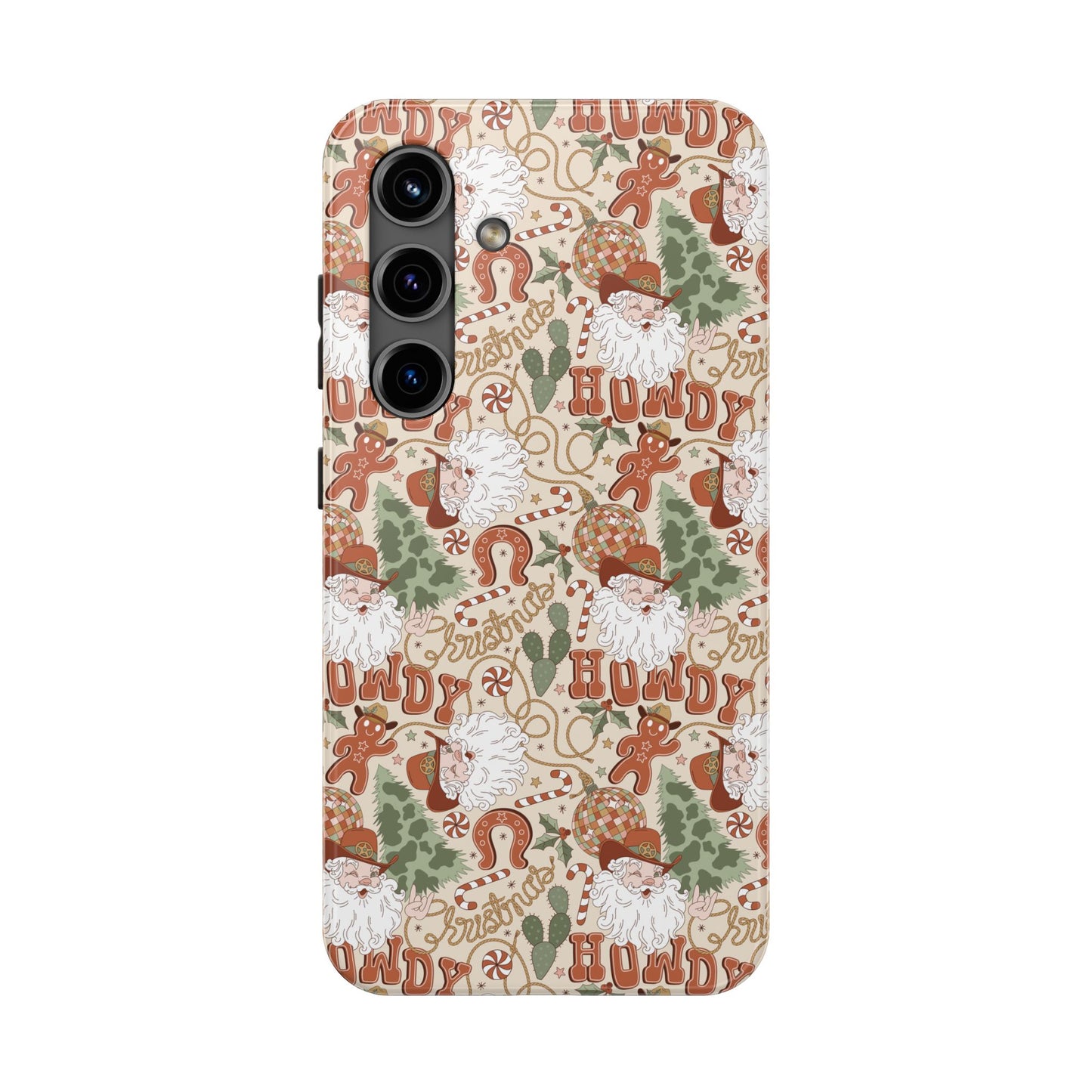 Howdy Christmas -  Tough Phone Cases