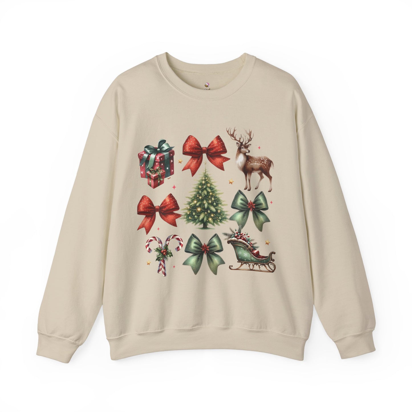 Classic Christmas Coquette - Christmas Sweatshirt