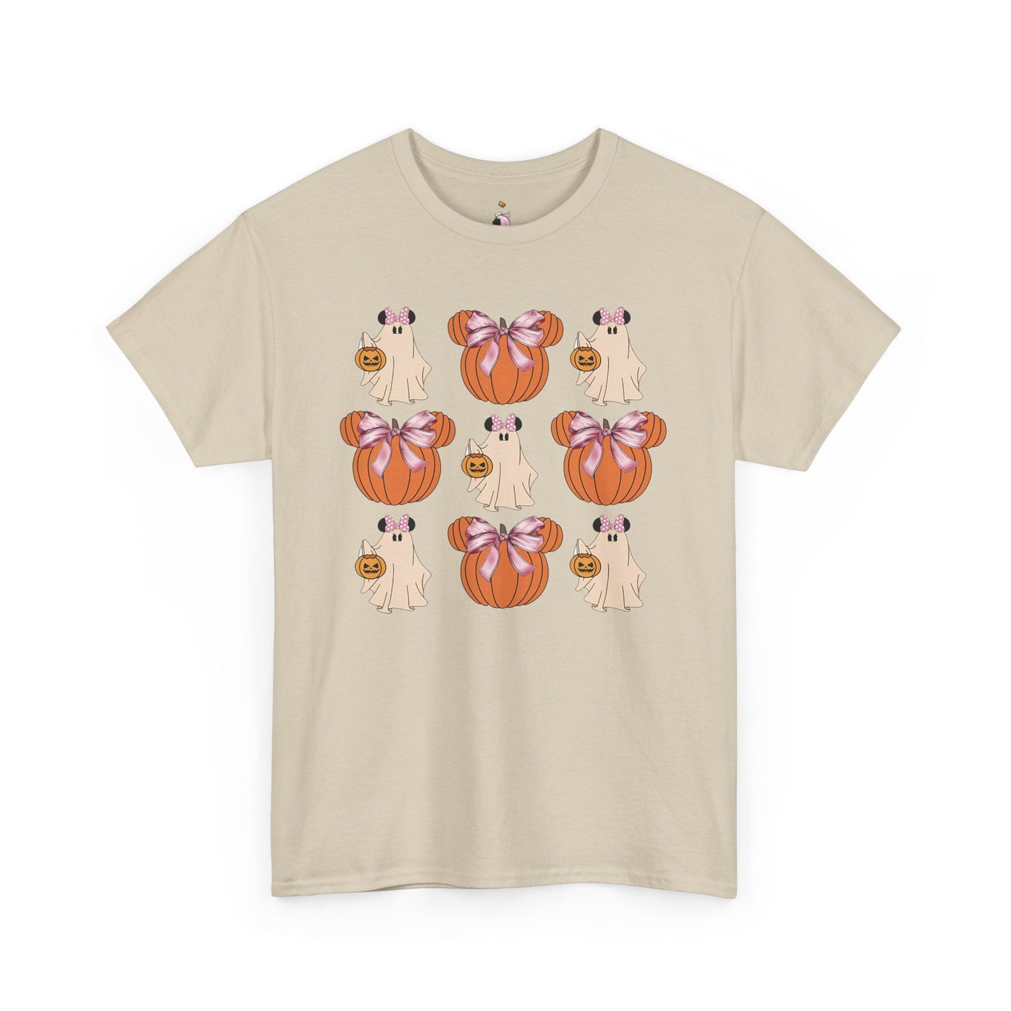 Girly Mouse Ghost Pumpkins - Halloween Tee -  Shirt