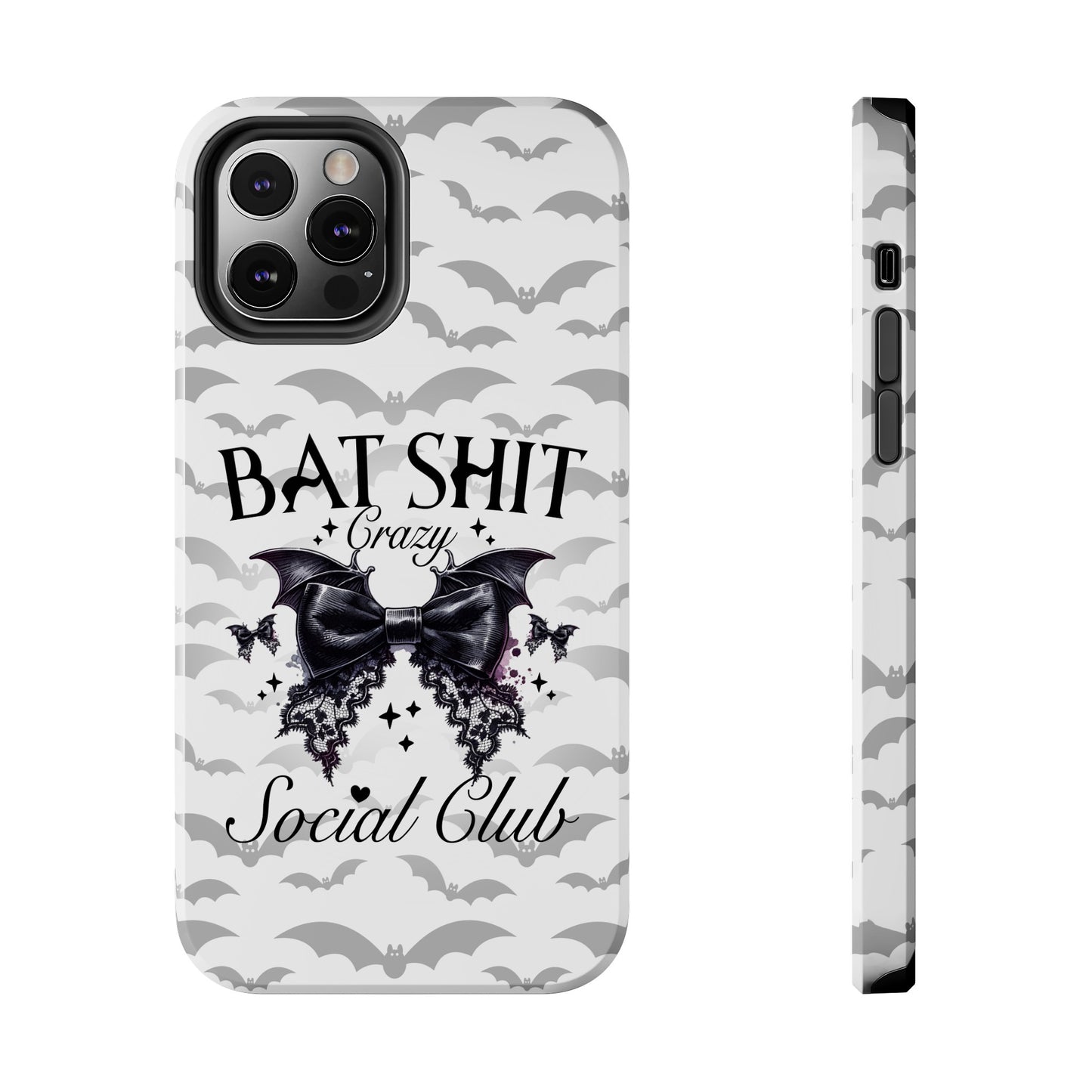 Bat Shit Crazy Social Club - Tough Phone Cases