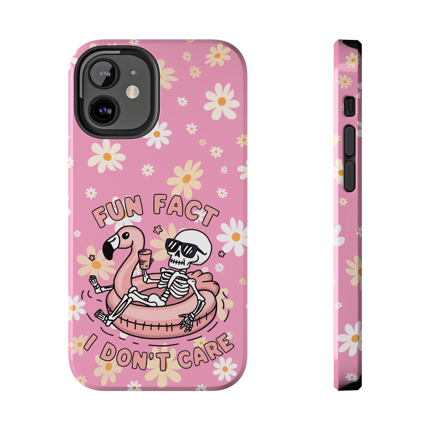 Fun Face I Dont Care  - Tough Phone Cases