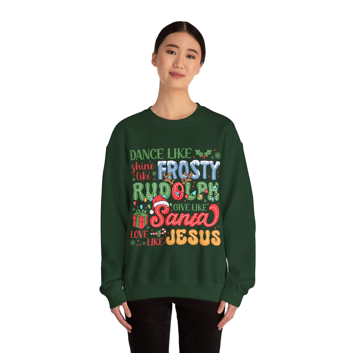 Dance Like Frosty Christmas Sweatshirt